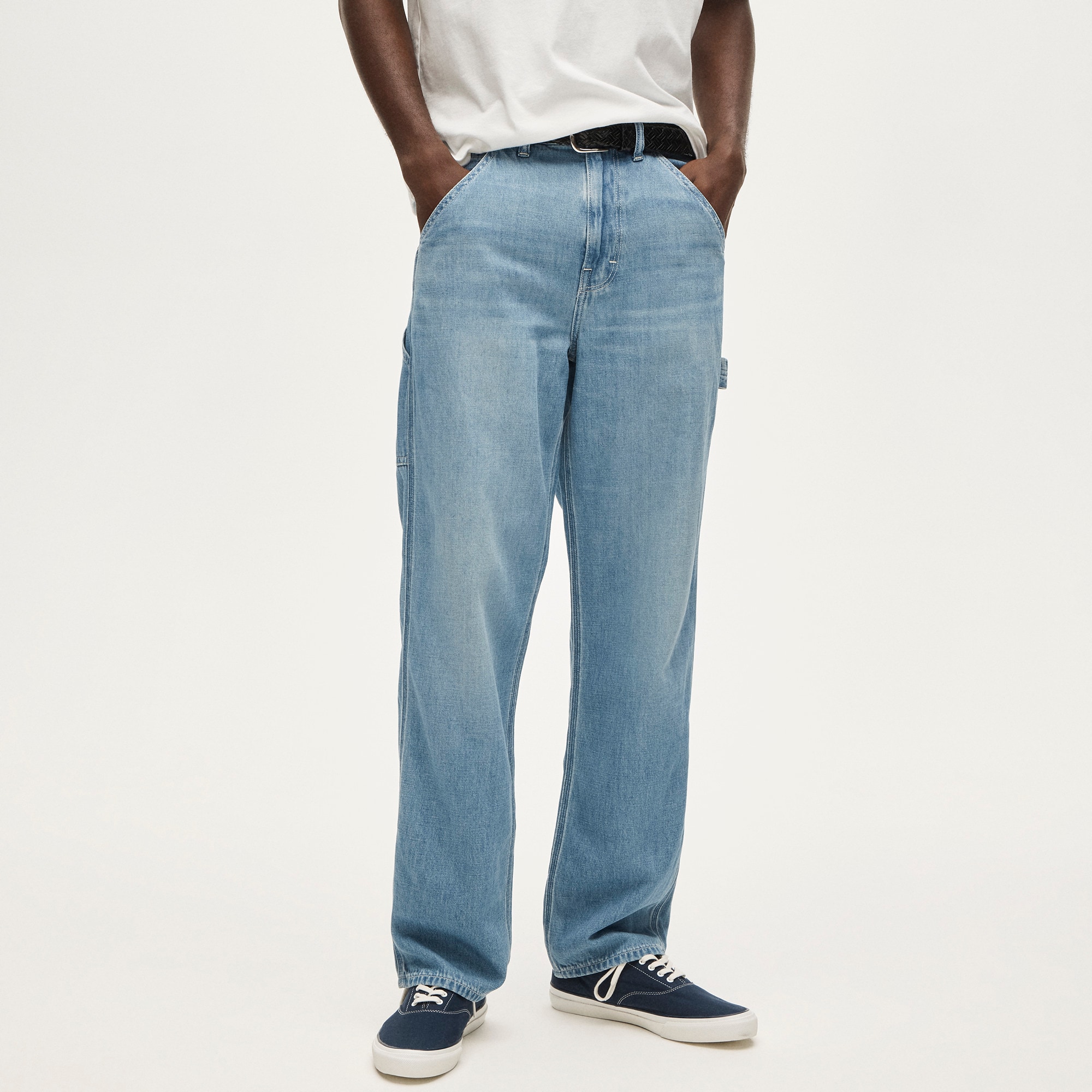 Wallace & Barnes cotton-blend carpenter jean