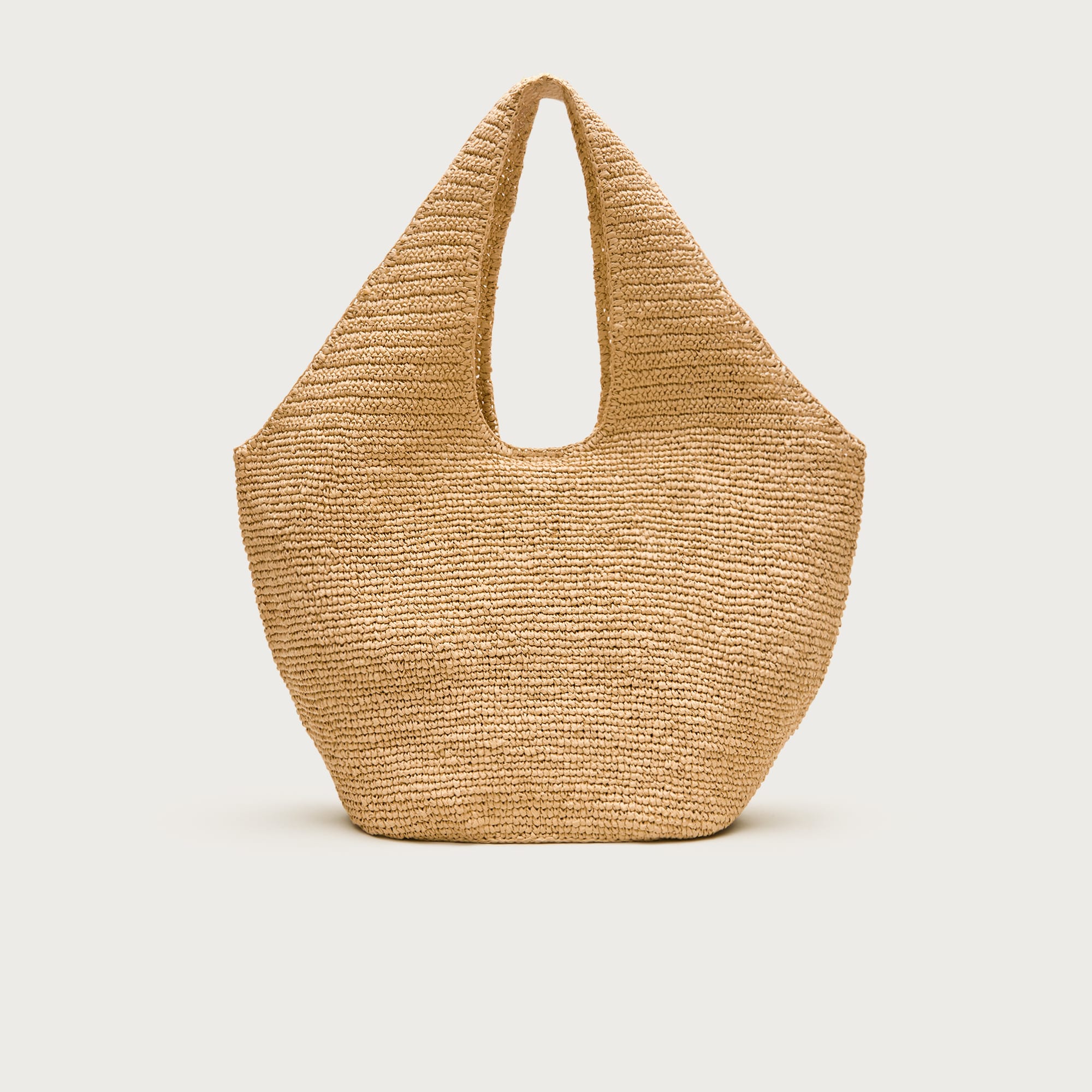 Large handknotted straw tote from J.Crew - $116.50 (30% off)