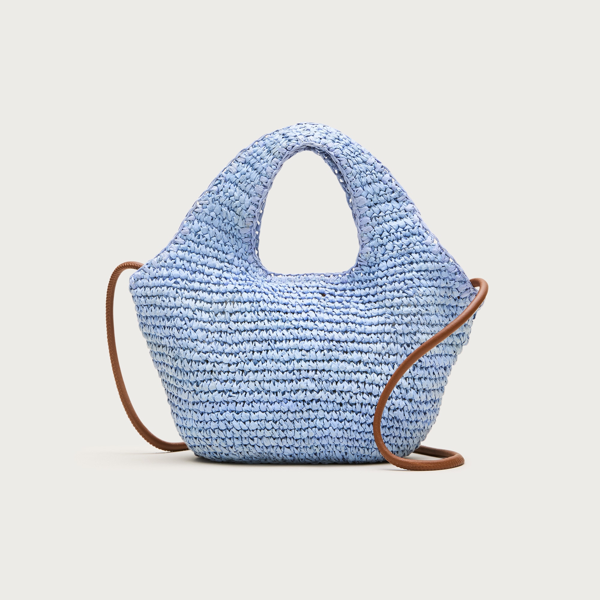 Small handknotted straw tote from J.Crew - $69.50