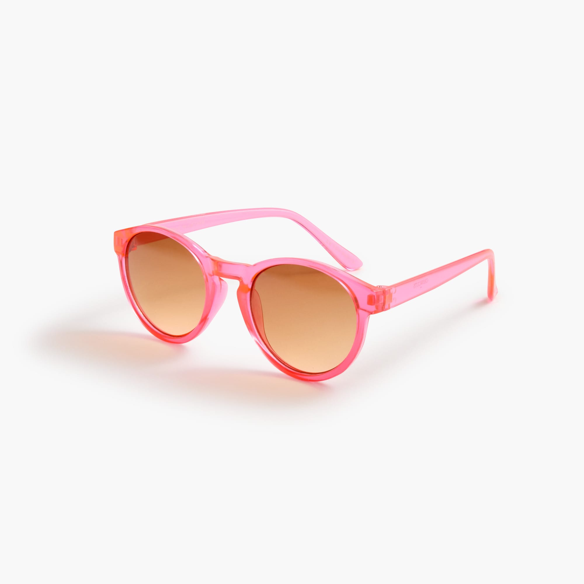 girls' ombr&eacute; round sunglasses for girls