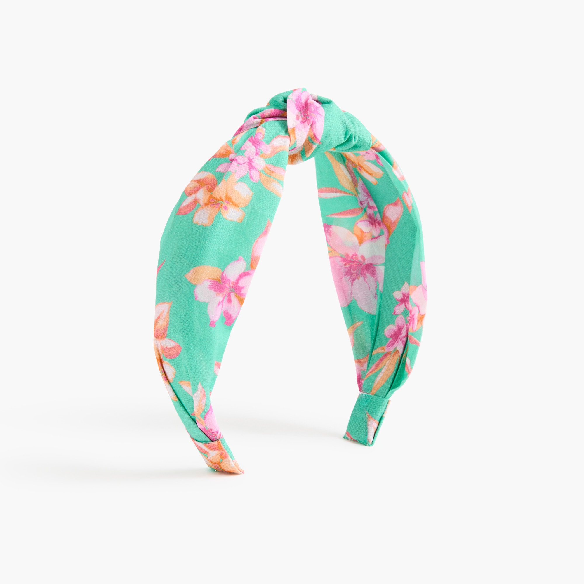 Girls' printed knot headband