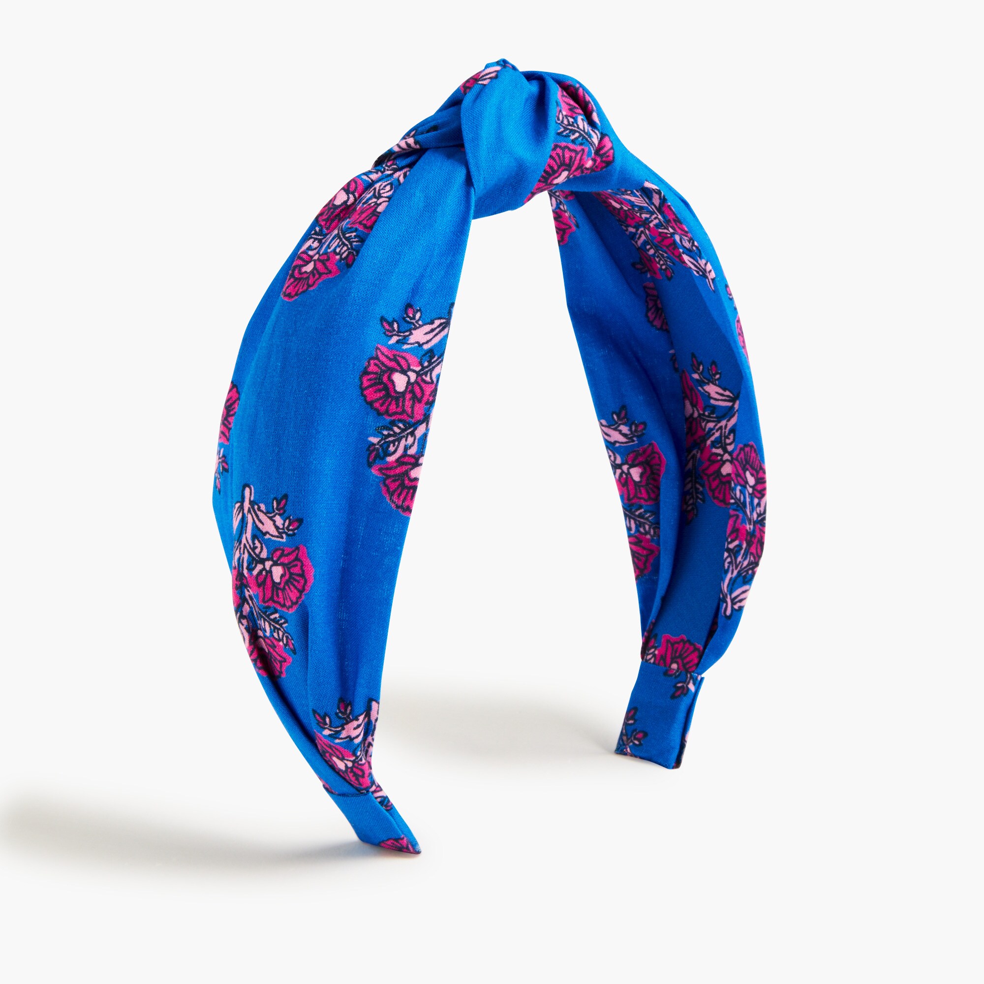 girls' printed knot headband for girls