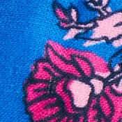 Girls' printed knot headband BRIGHT GROTTO MULTI