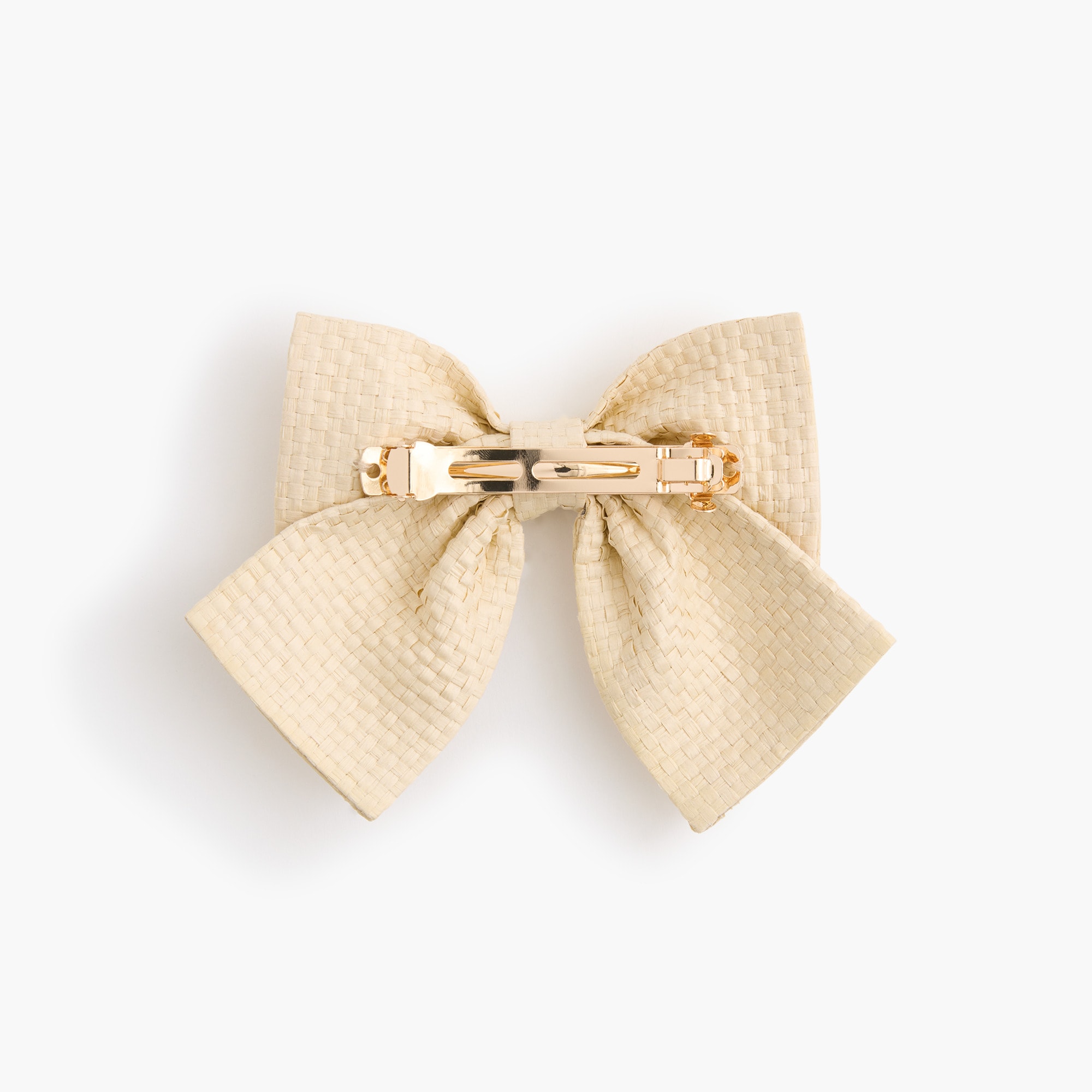 Girls' woven hair bow
