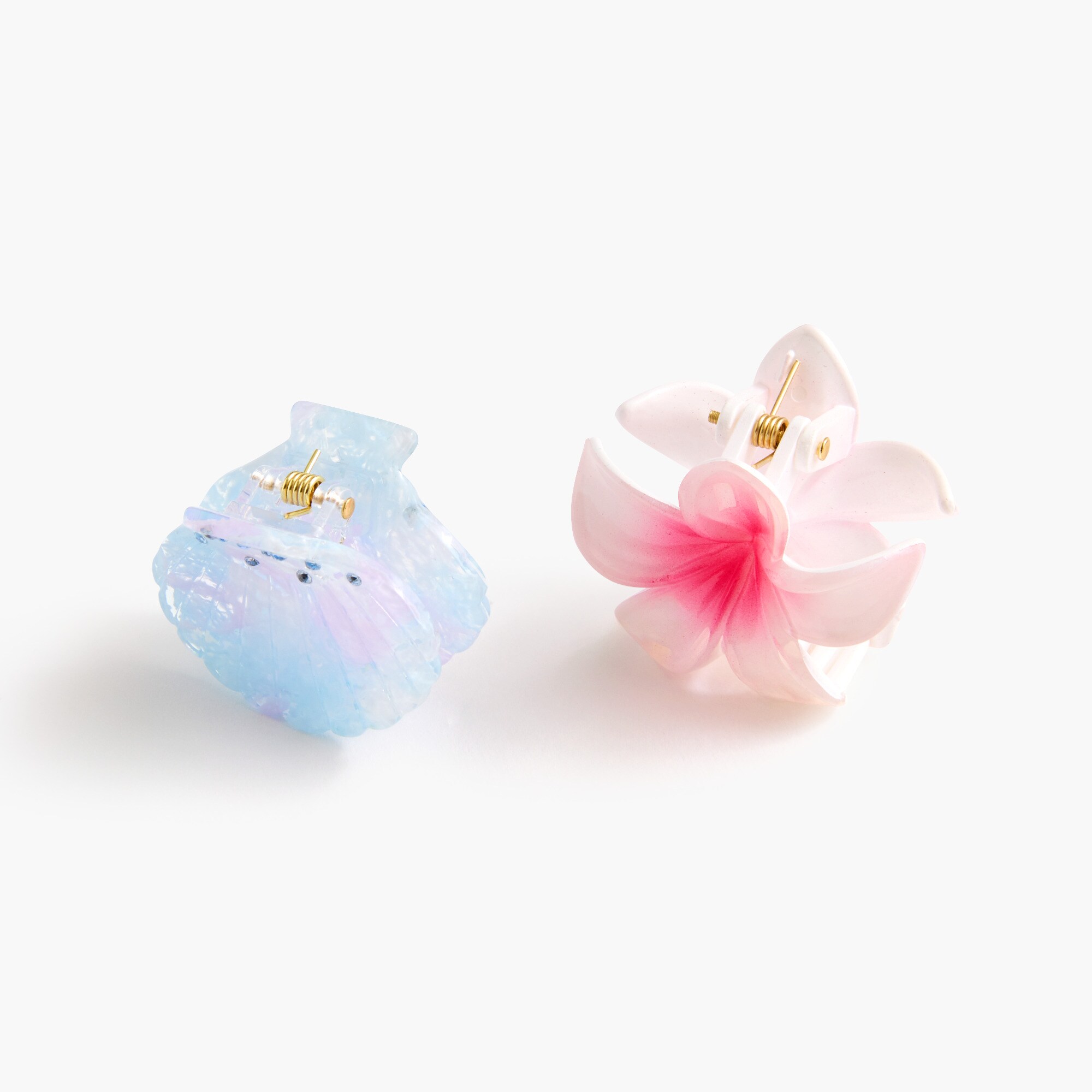 girls' tropical hair clips two-pack for girls