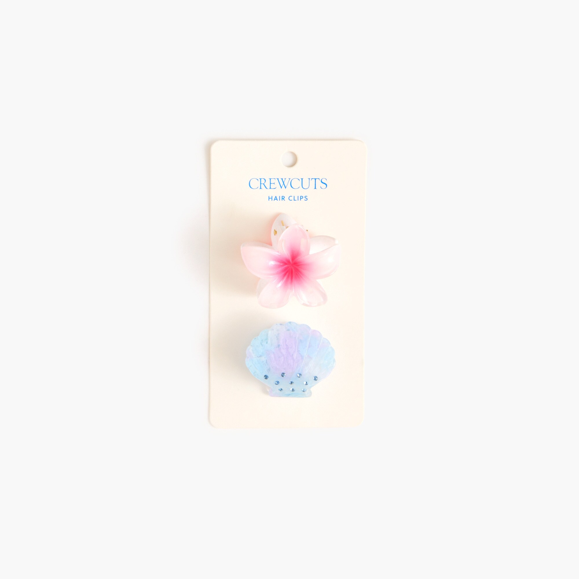 Girls' tropical hair clips two-pack