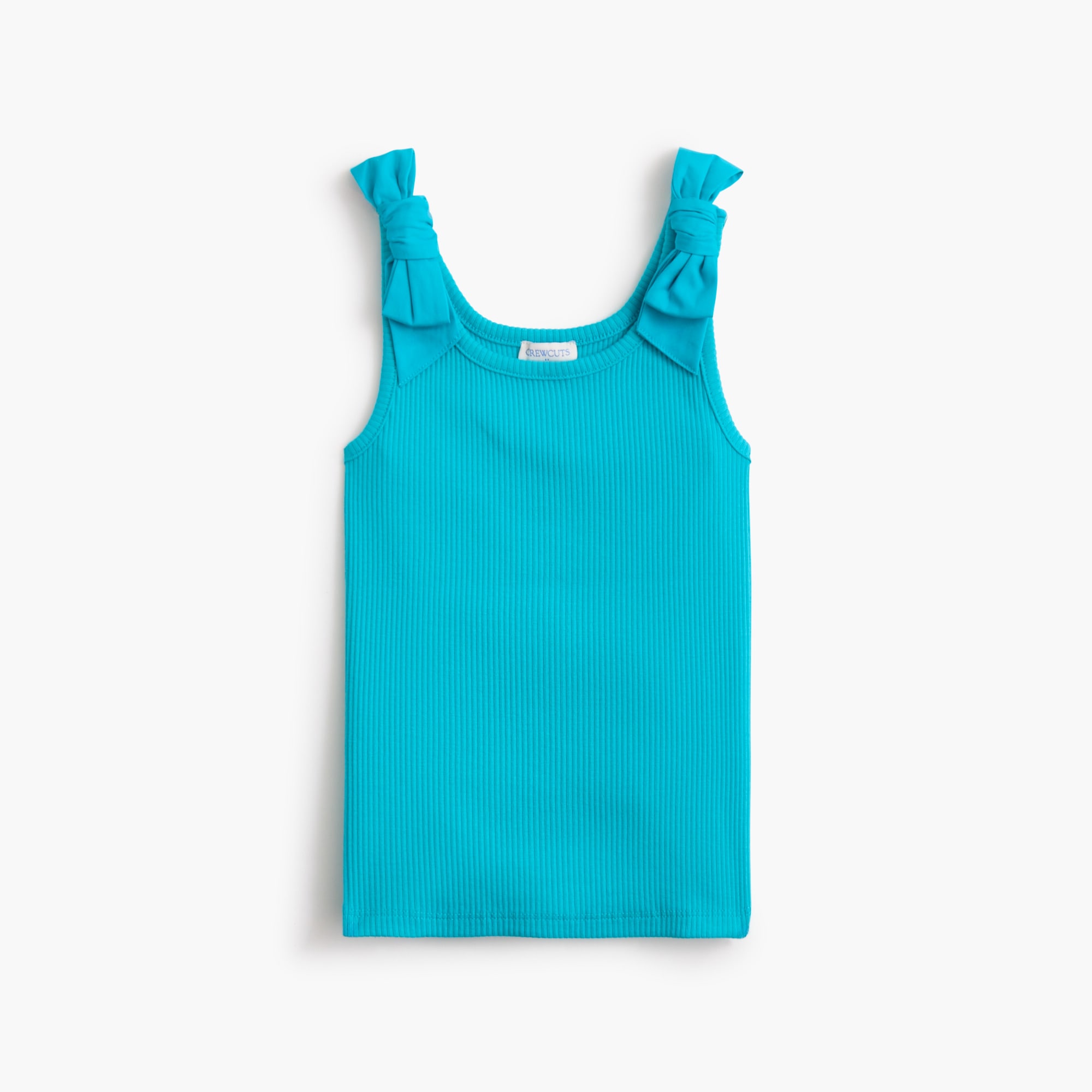 Girls' bow-shoulder tank top