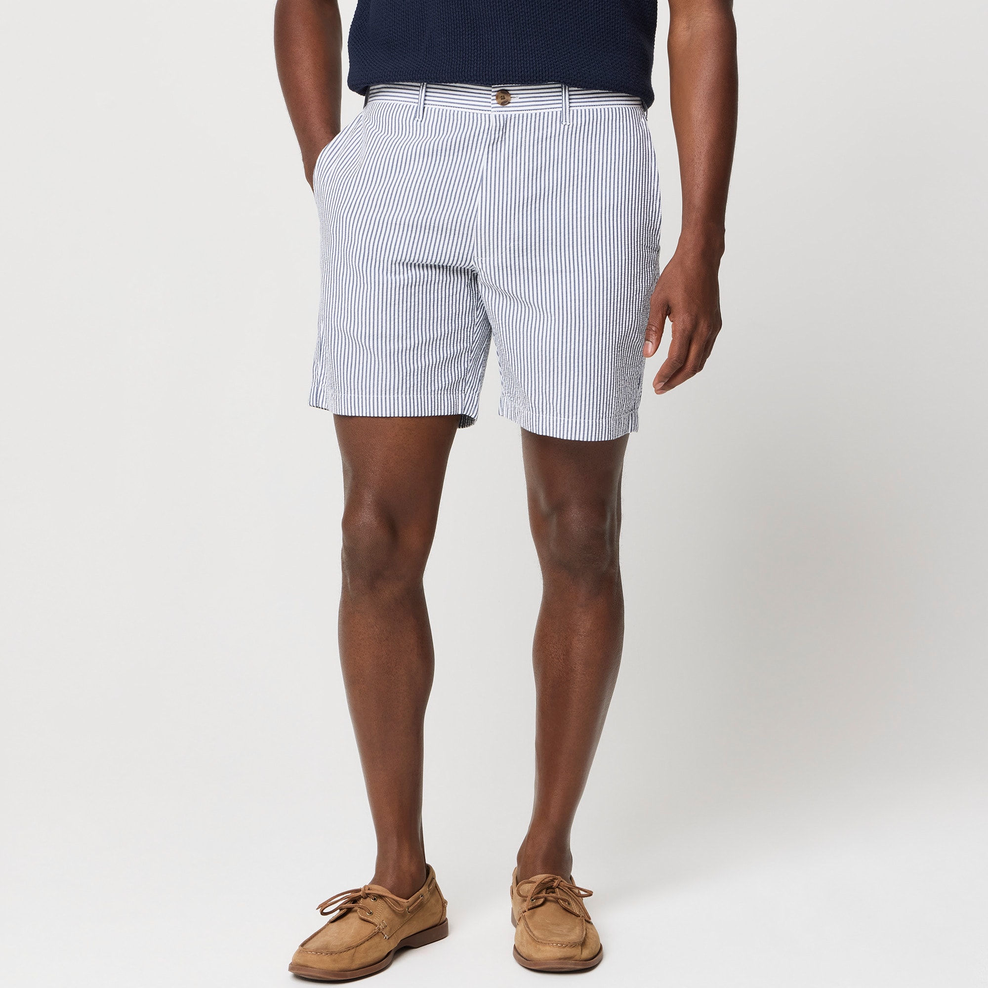 7" seersucker short
