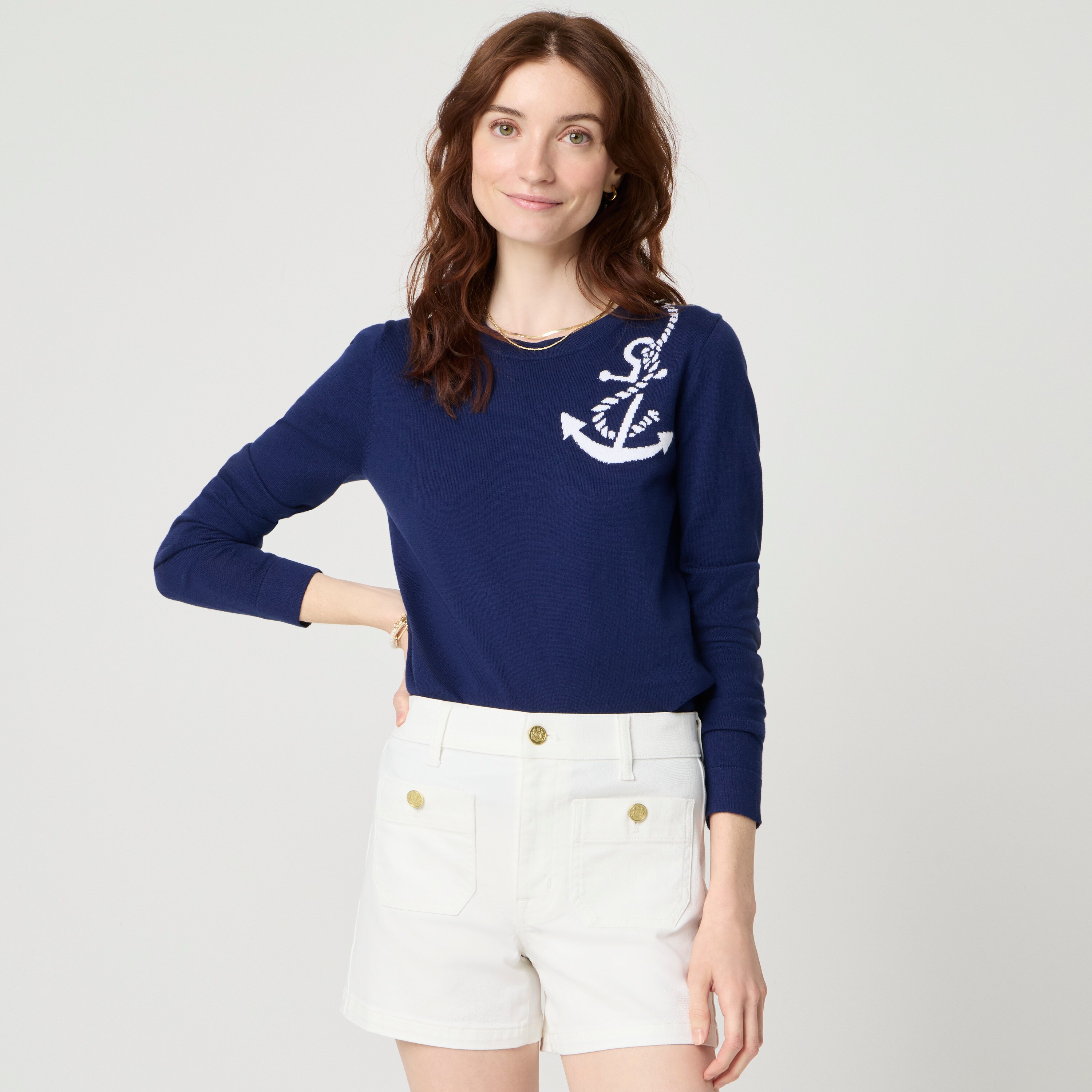 Anchor Teddie sweater