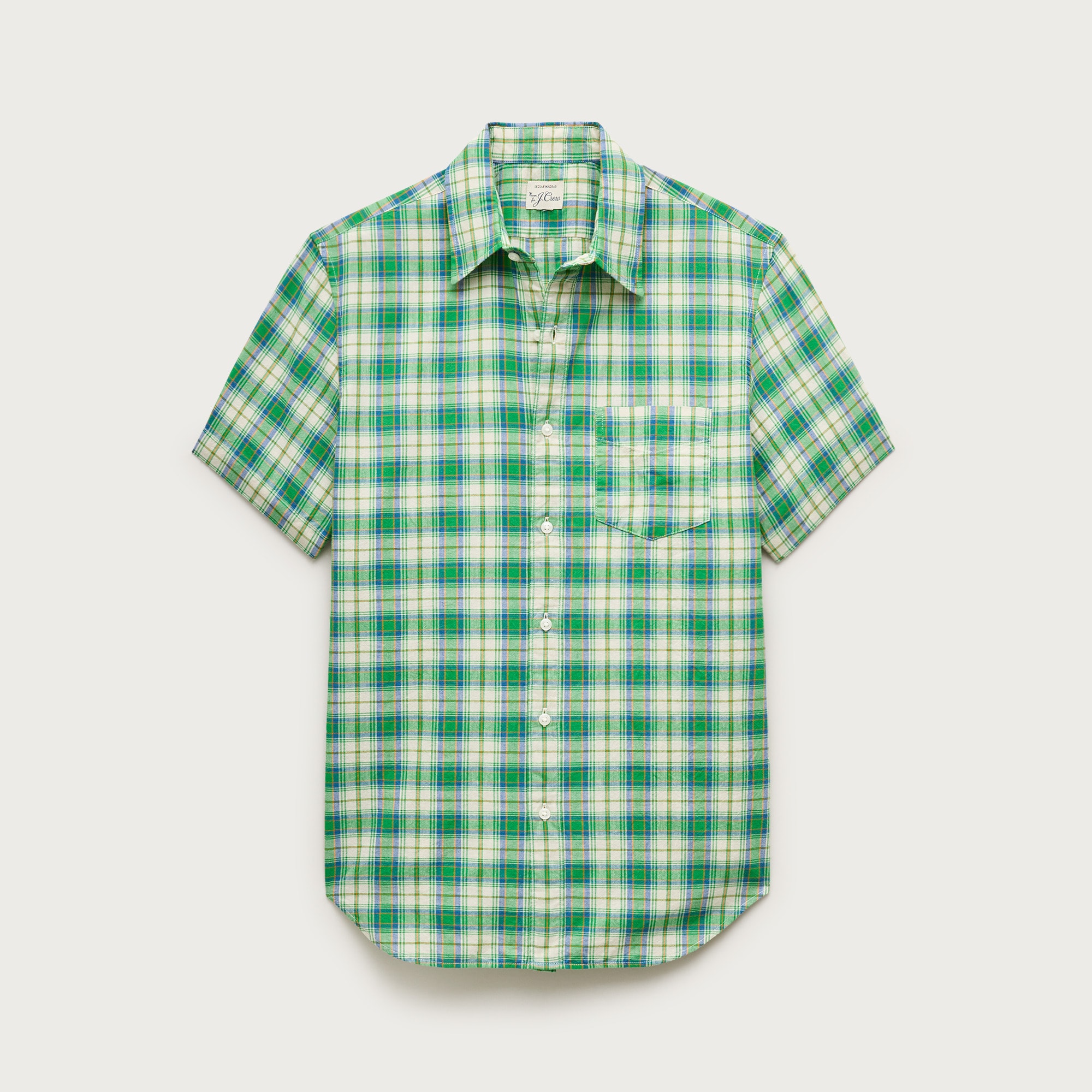 Short-Sleeve Plaid Shirts | J.Crew