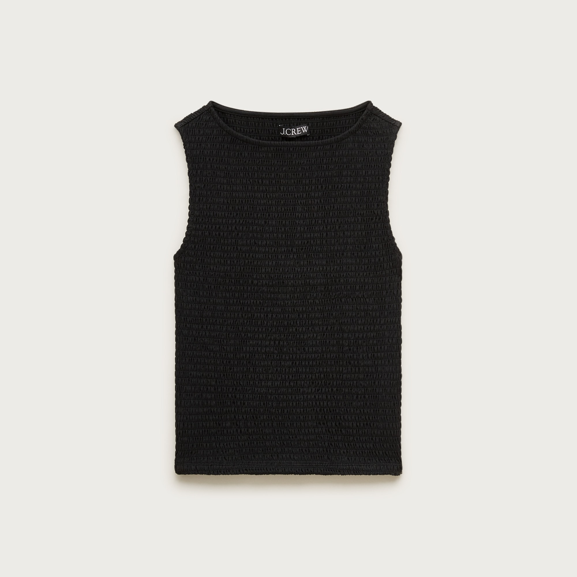 Smocked Shell Tank Top For Women | J.Crew