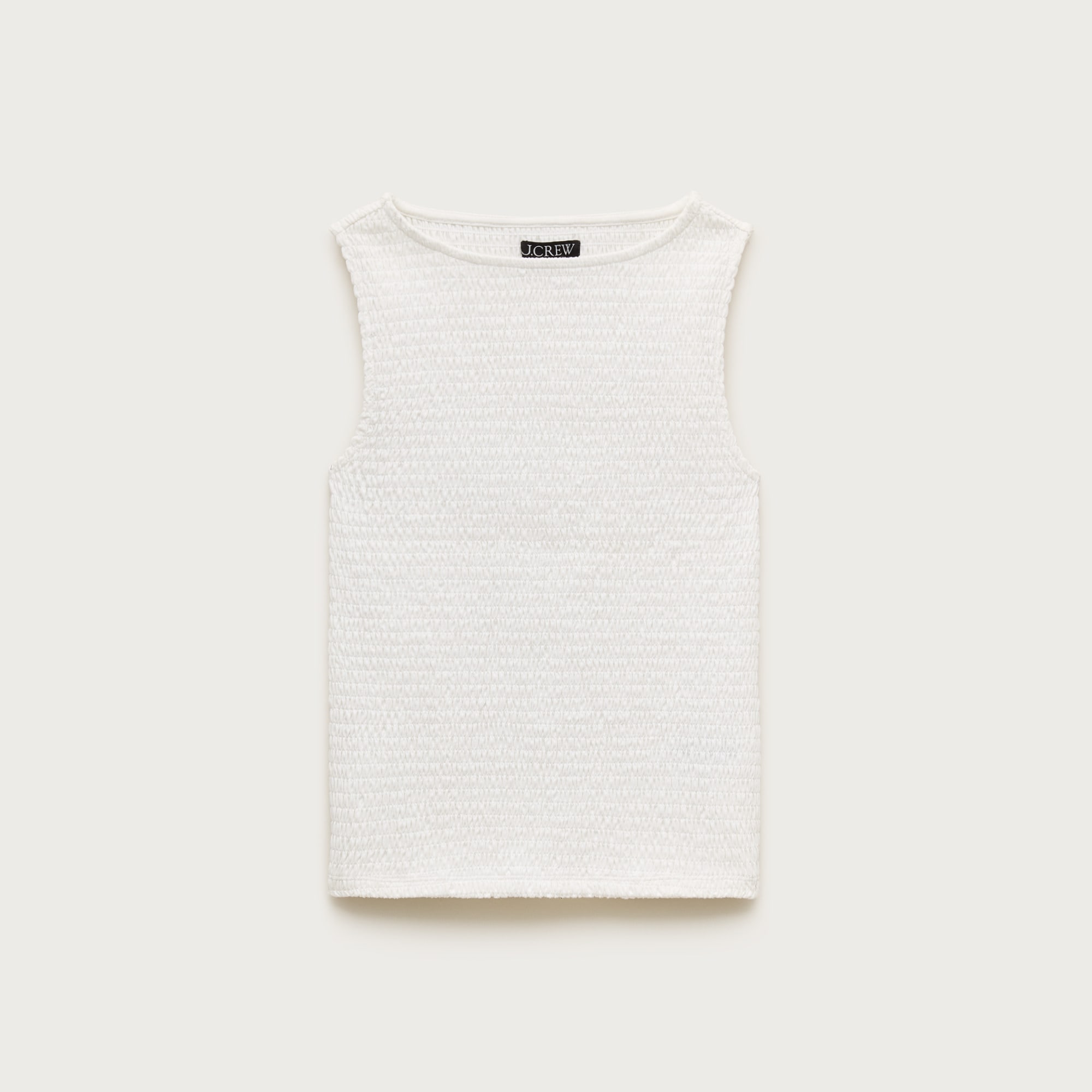 Smocked shell tank top - image 5