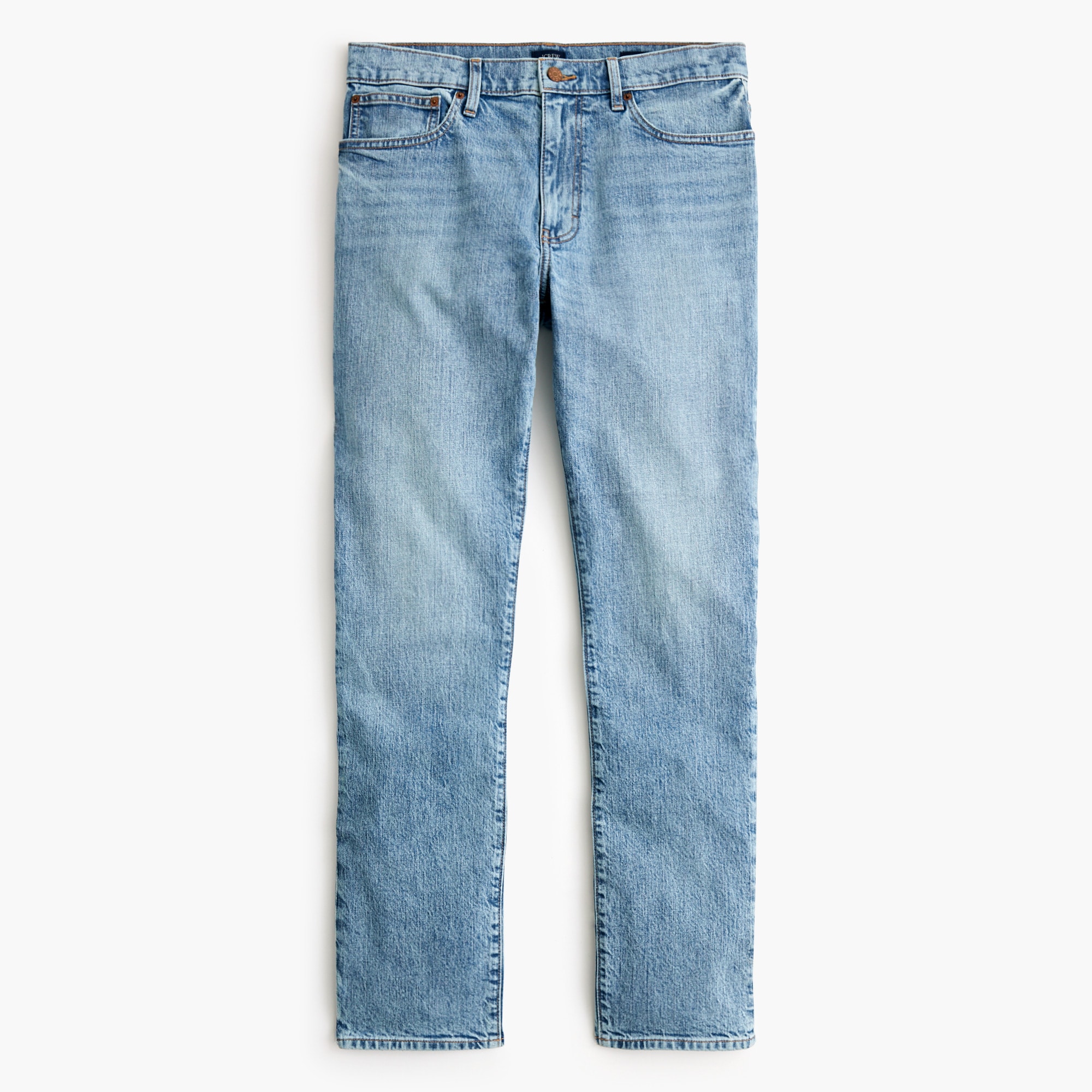 Straight-fit jean in vintage stretch