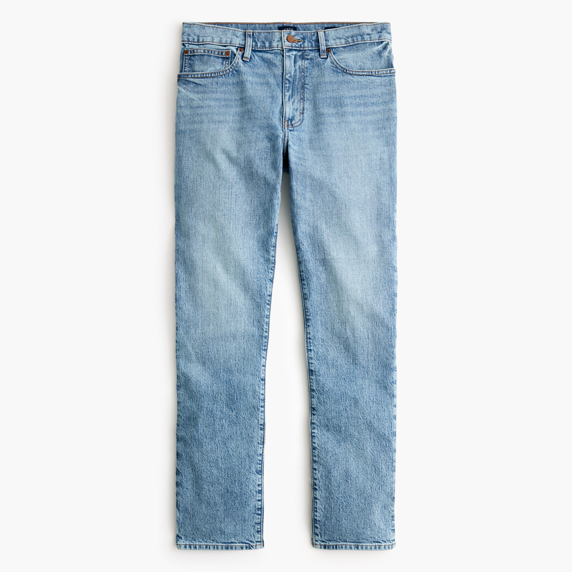 Straight-fit jean in vintage stretch