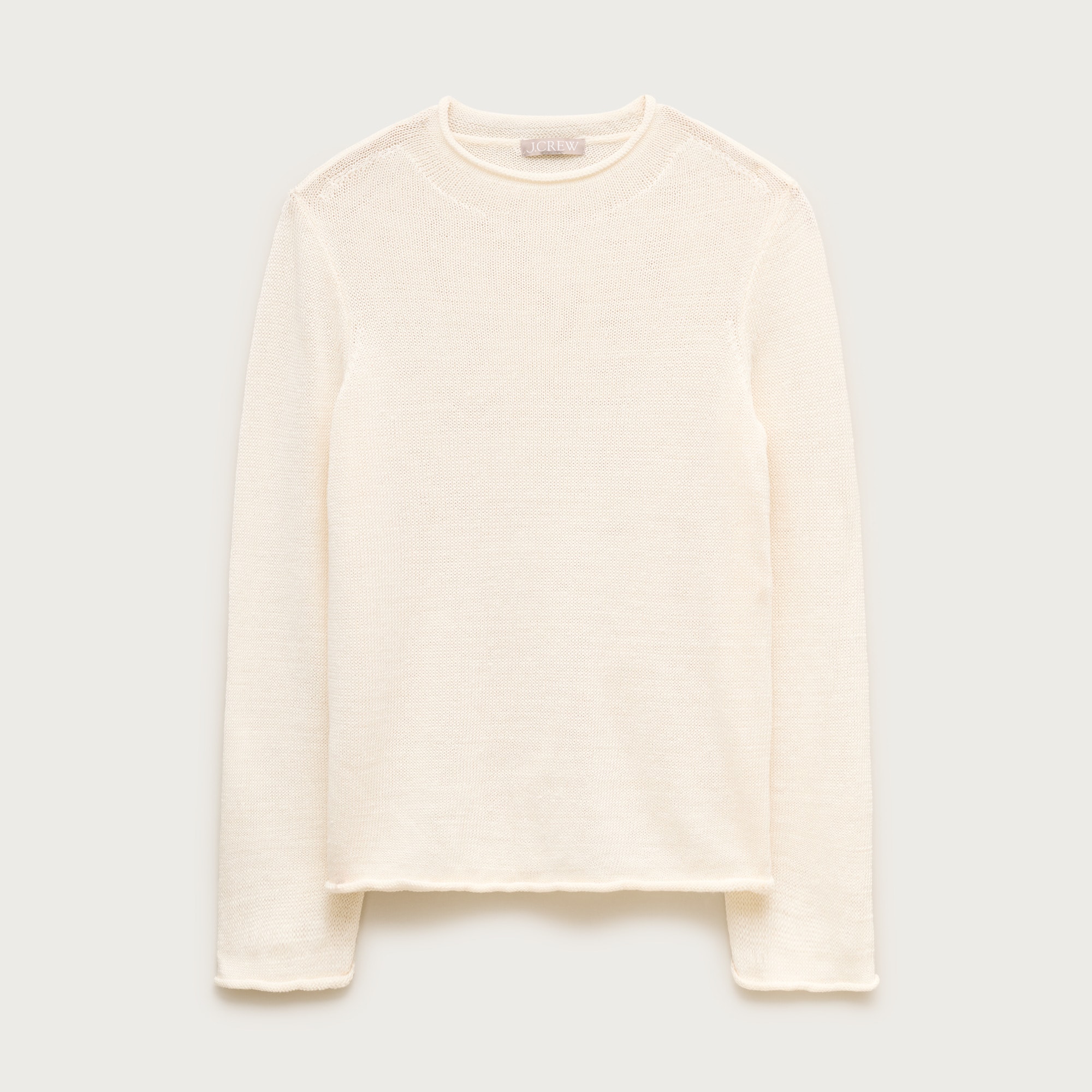 Summer Rollneck™ sweater in linen blend