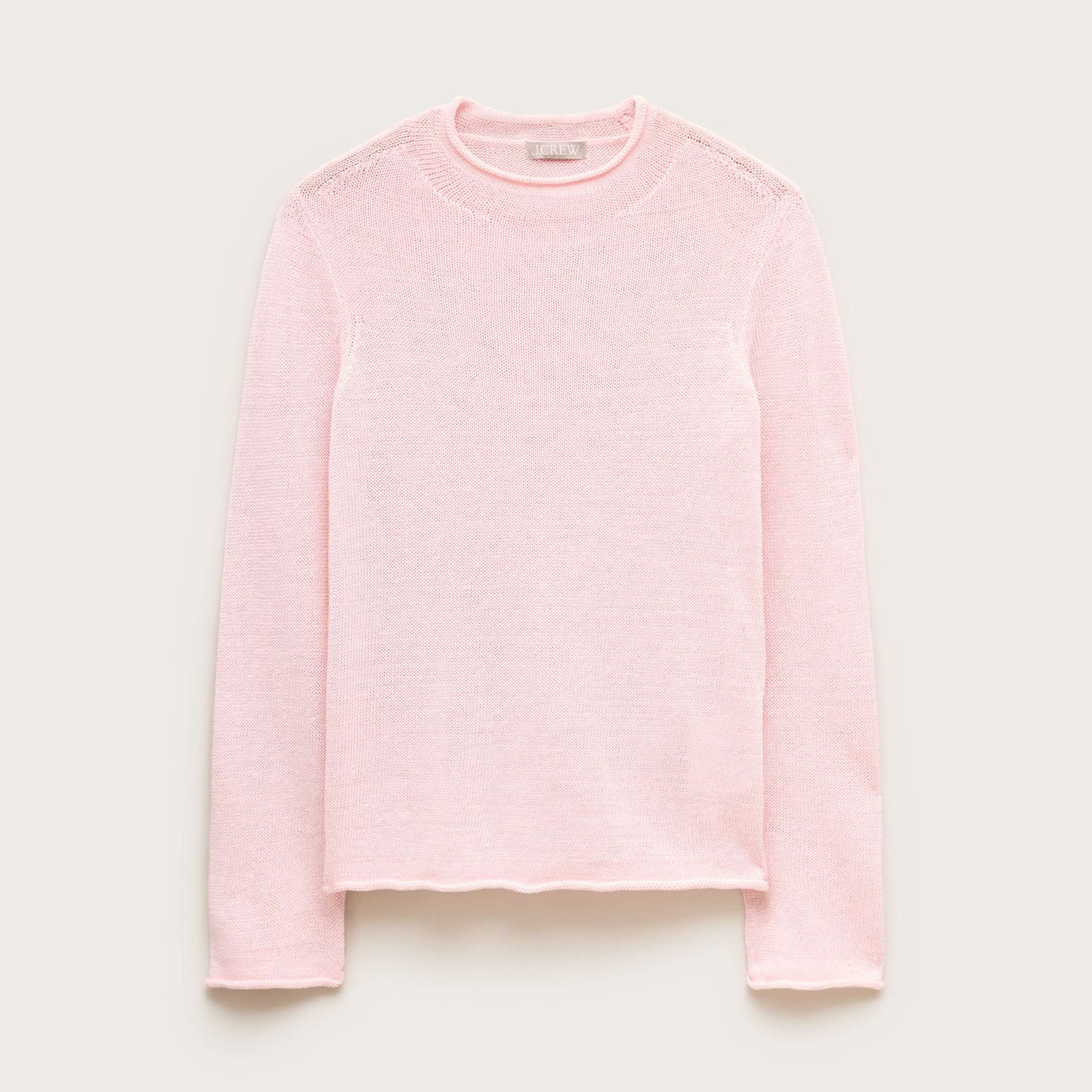 Summer Rollneck™ sweater in linen-cotton blend from J.Crew - $128
