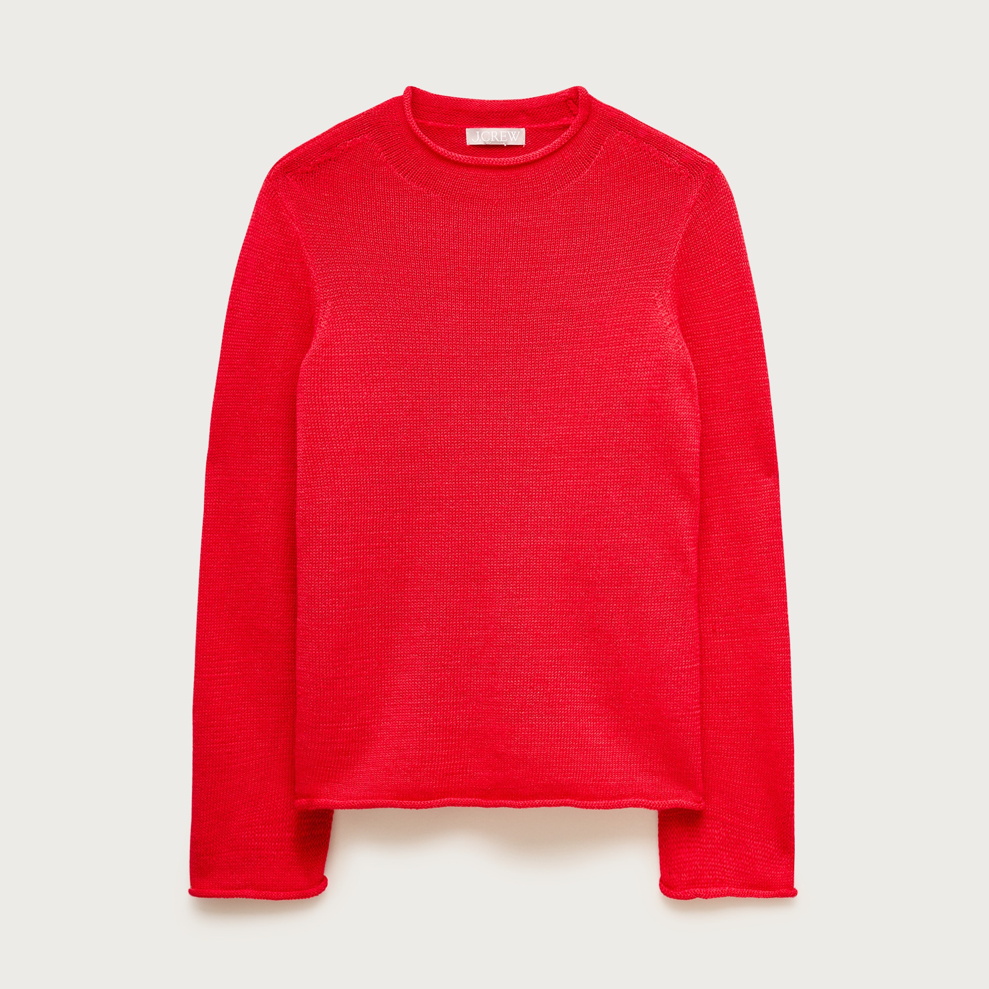 Summer Rollneck™ Sweater In Linen Blend For Women | J.Crew
