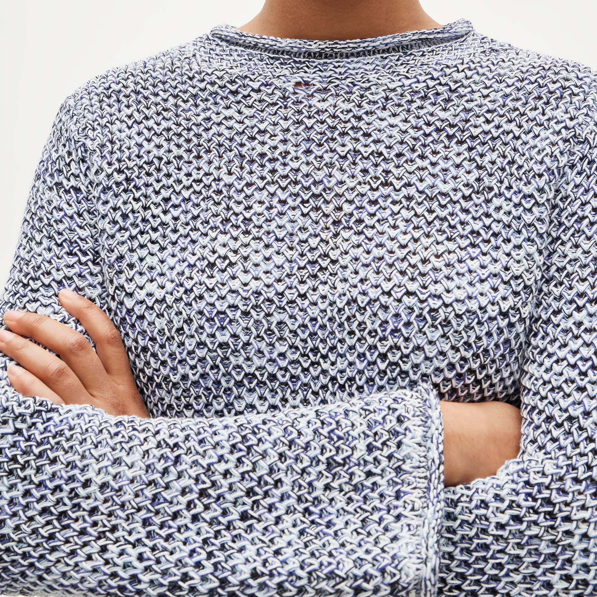 Space-dyed Rollneck&trade; sweater - image 4