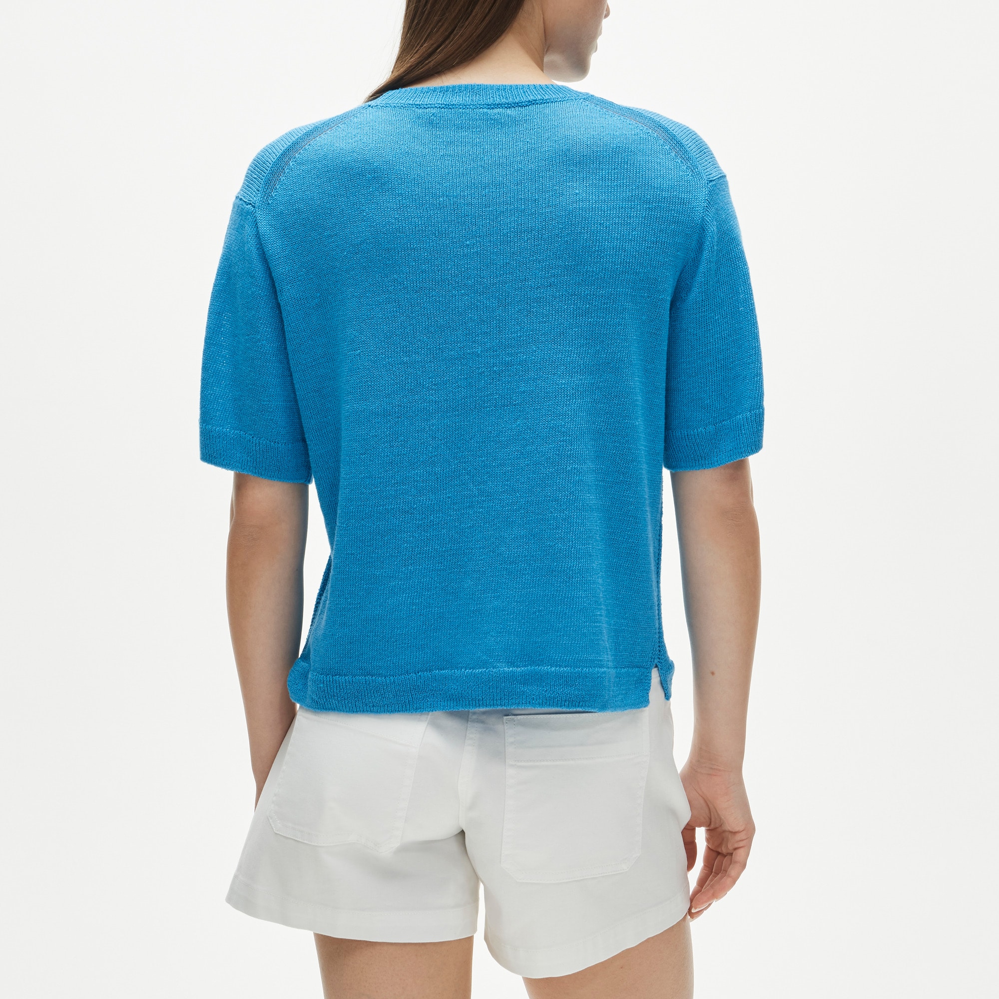 Relaxed pocket sweater-tee