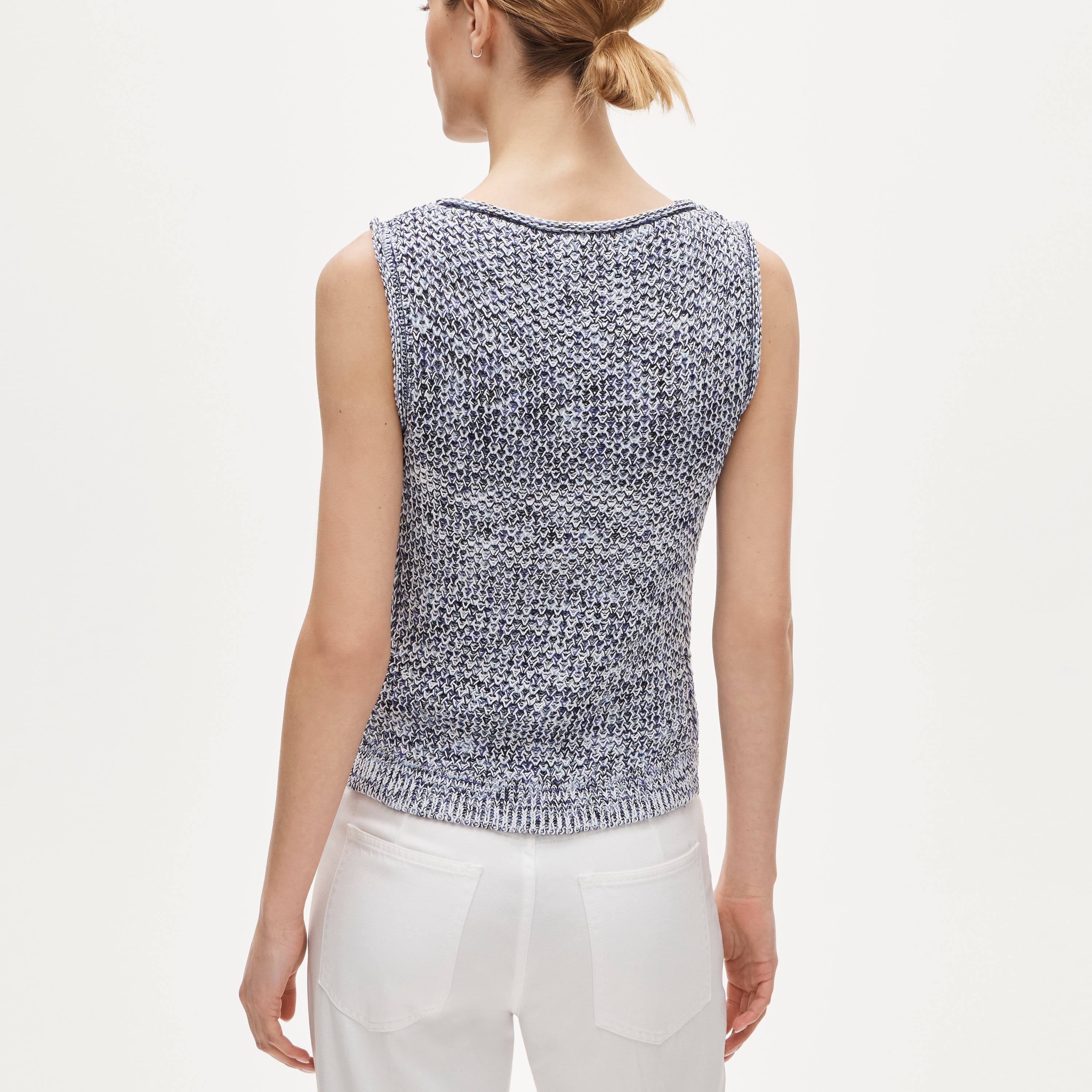 Space-dyed sweater-tank - image 5