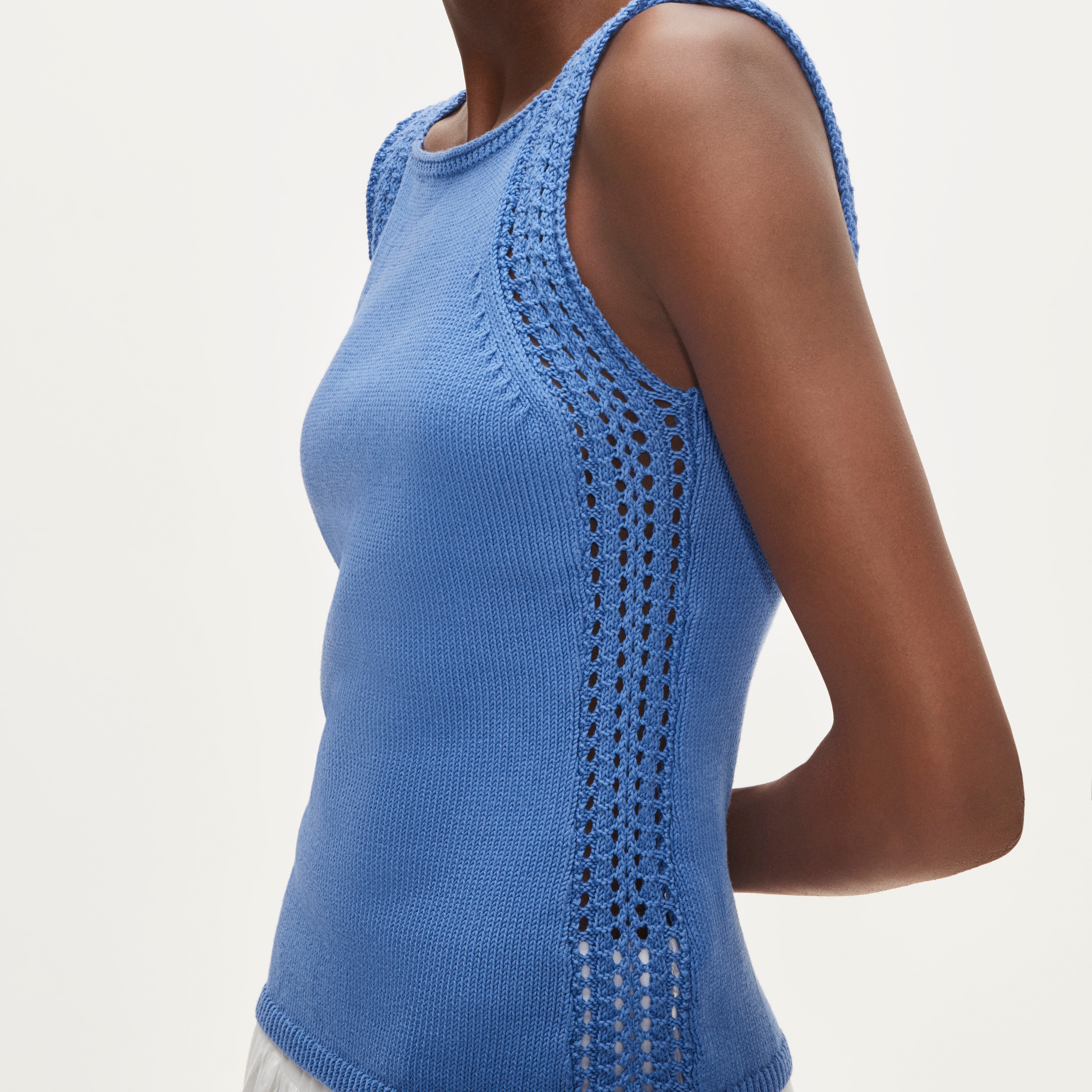 Crochet sweater-tank