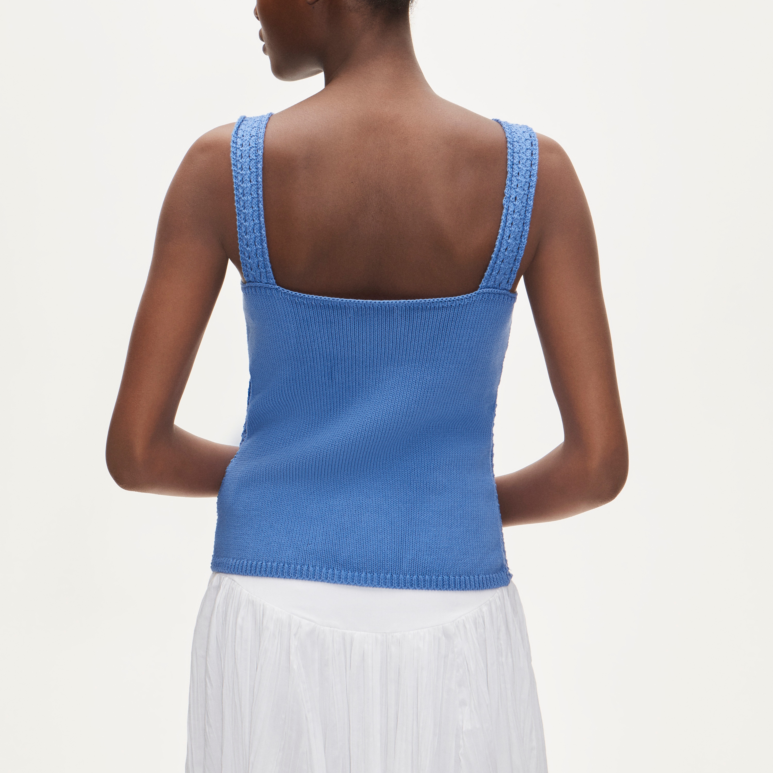Crochet sweater-tank