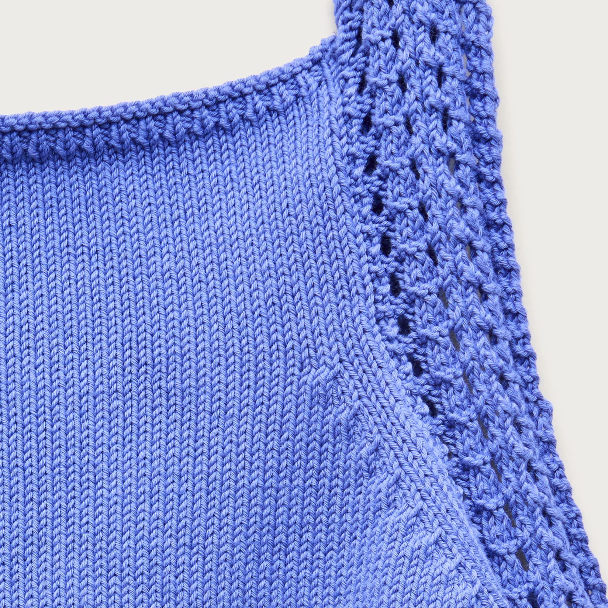 Crochet sweater-tank