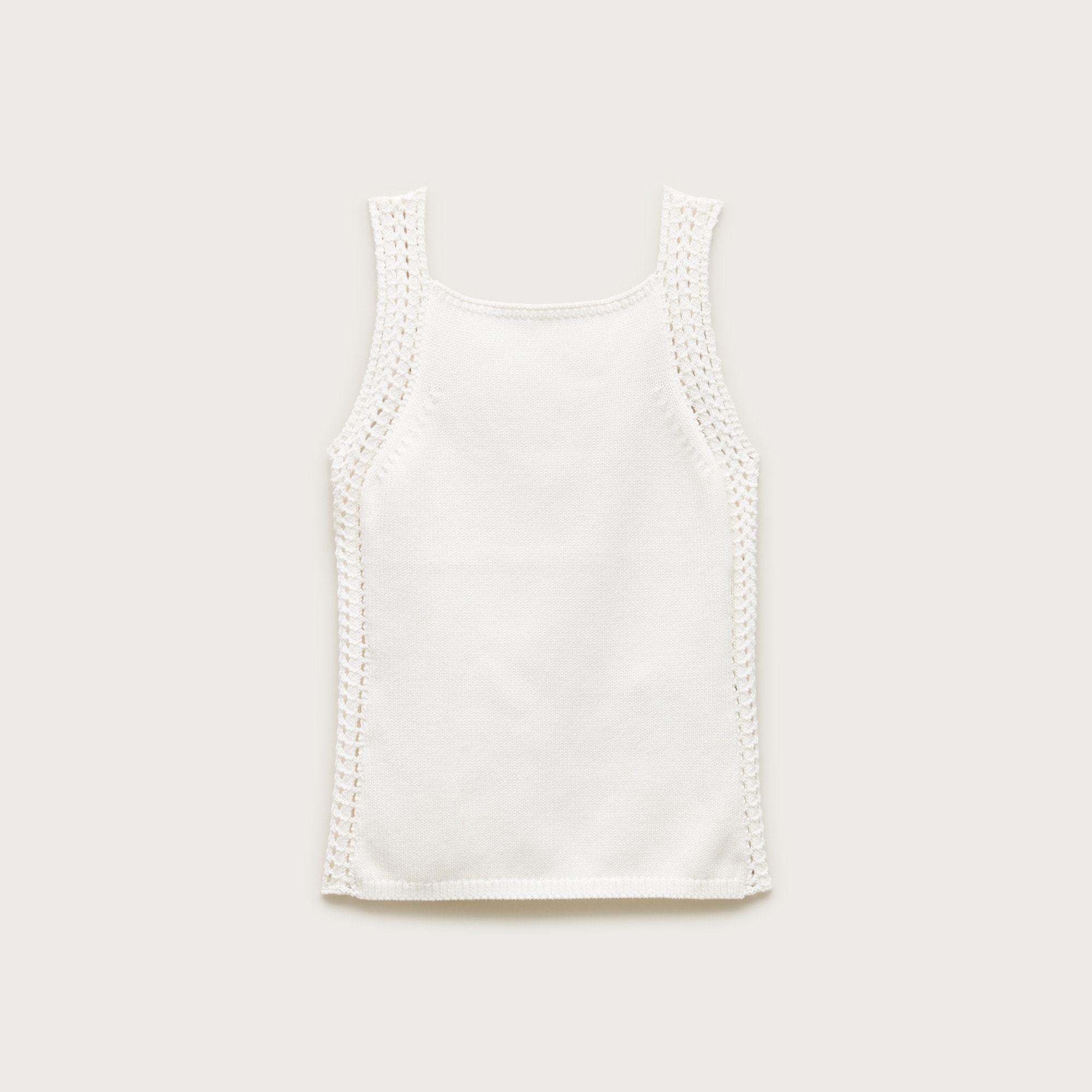 Crochet sweater-tank