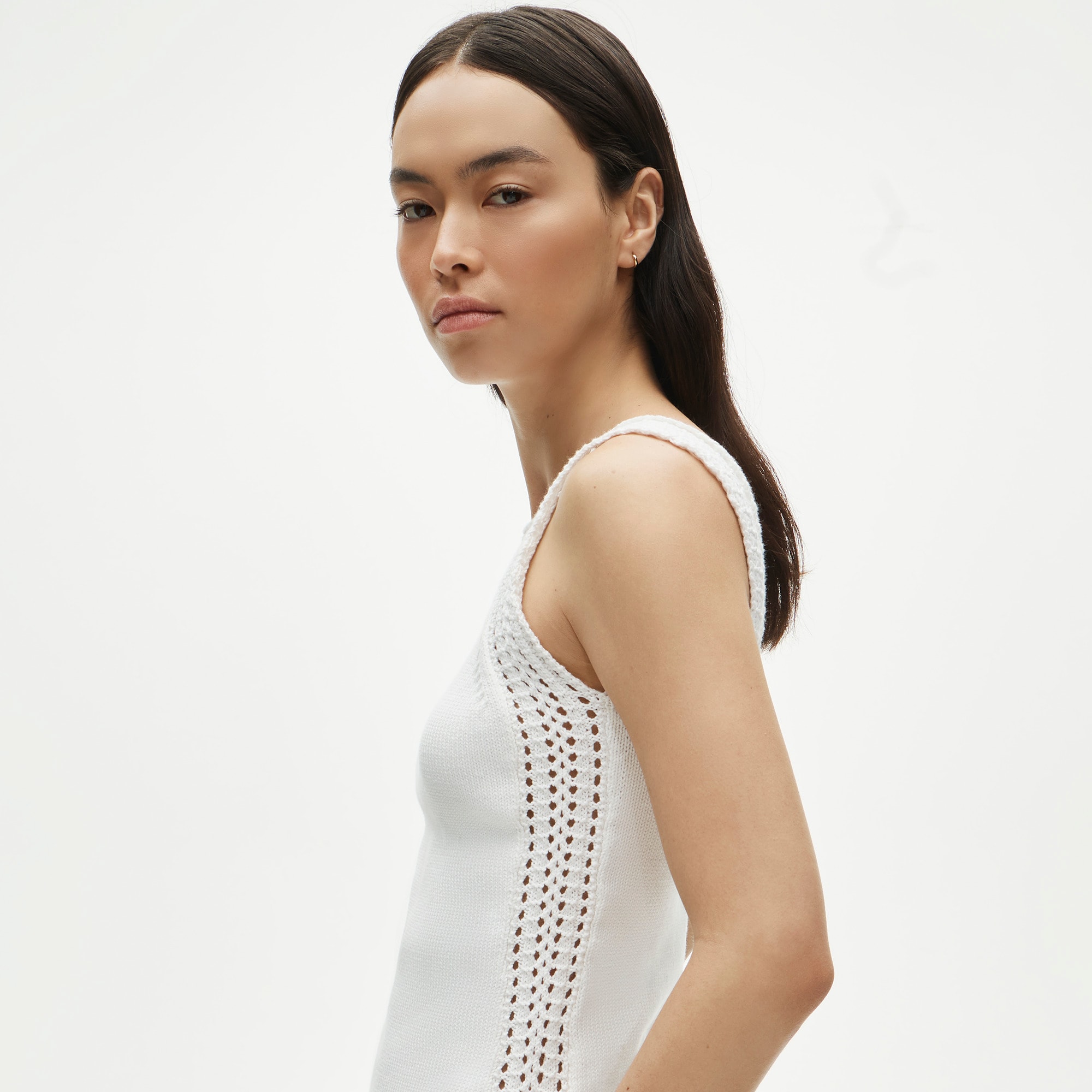 Crochet sweater-tank