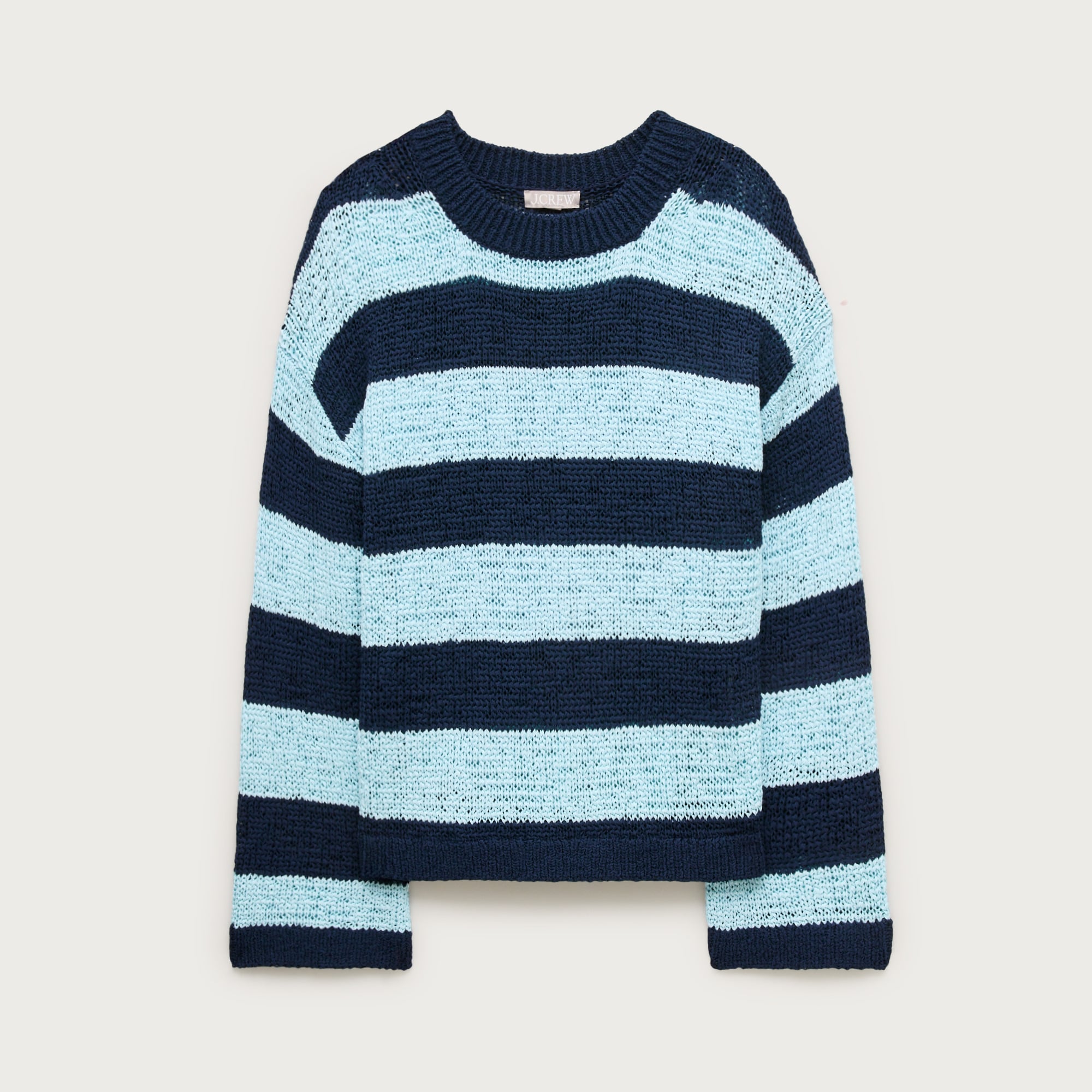 Montauk pullover sweater in rugby stripe