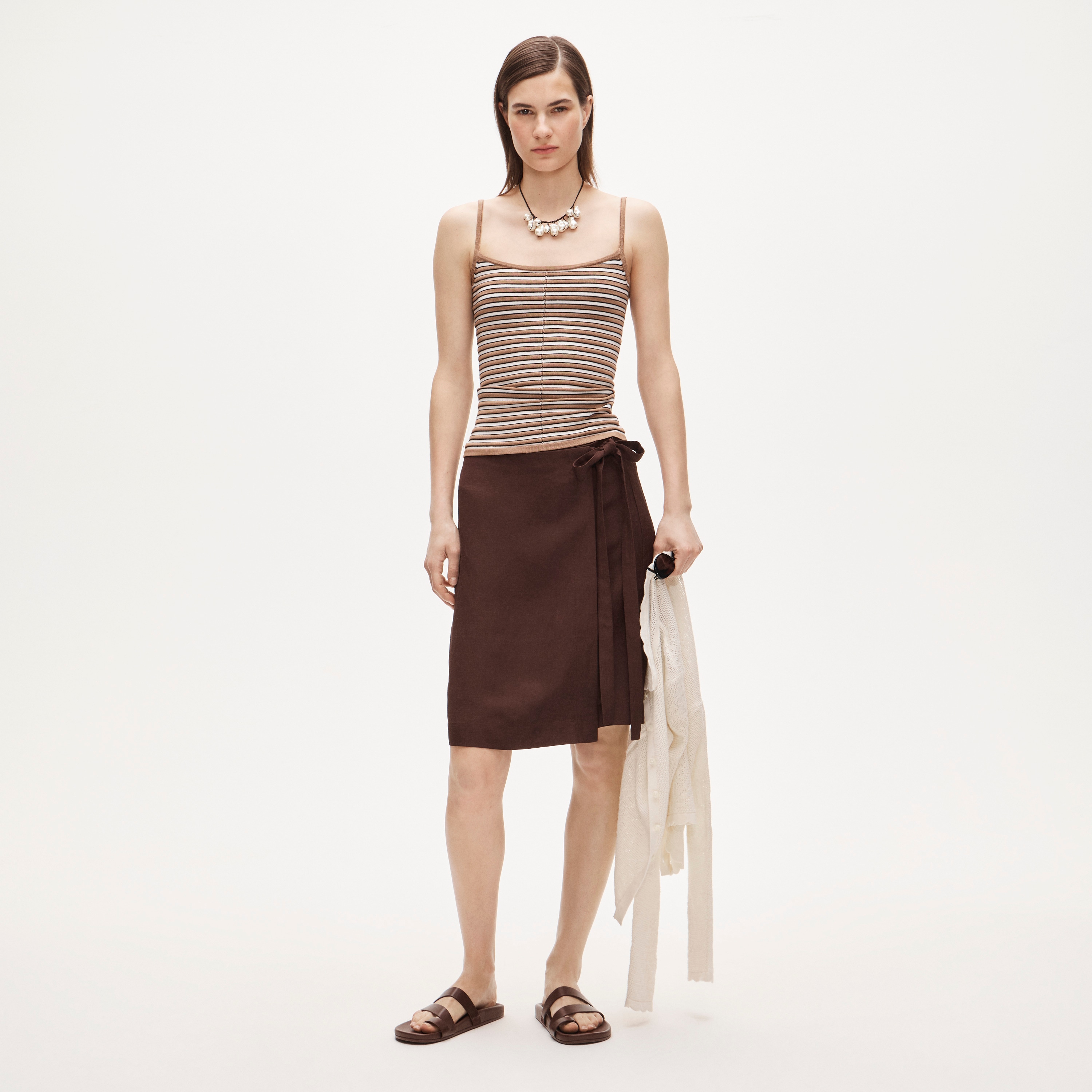 Sweater-tank in stripe