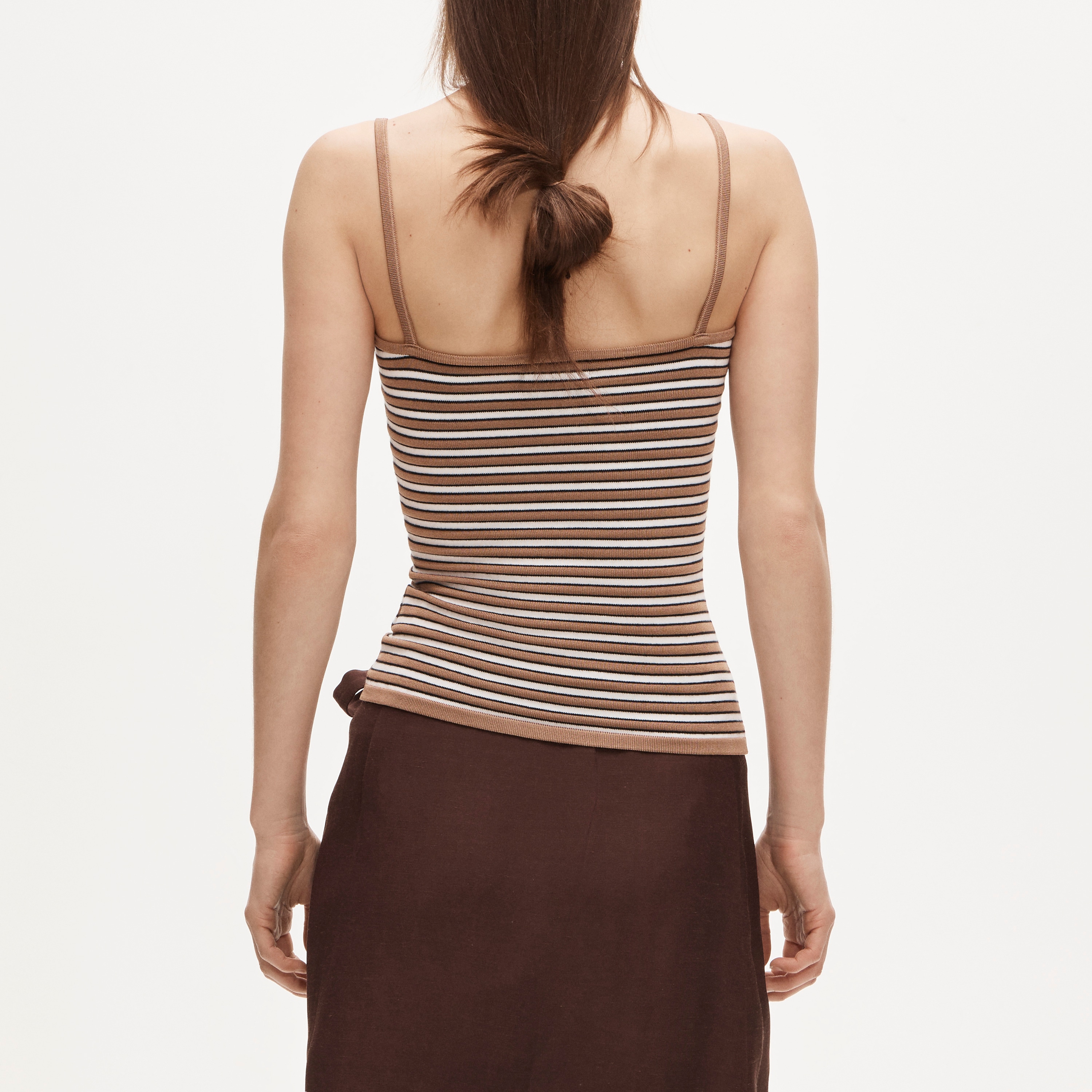 Sweater-tank in stripe