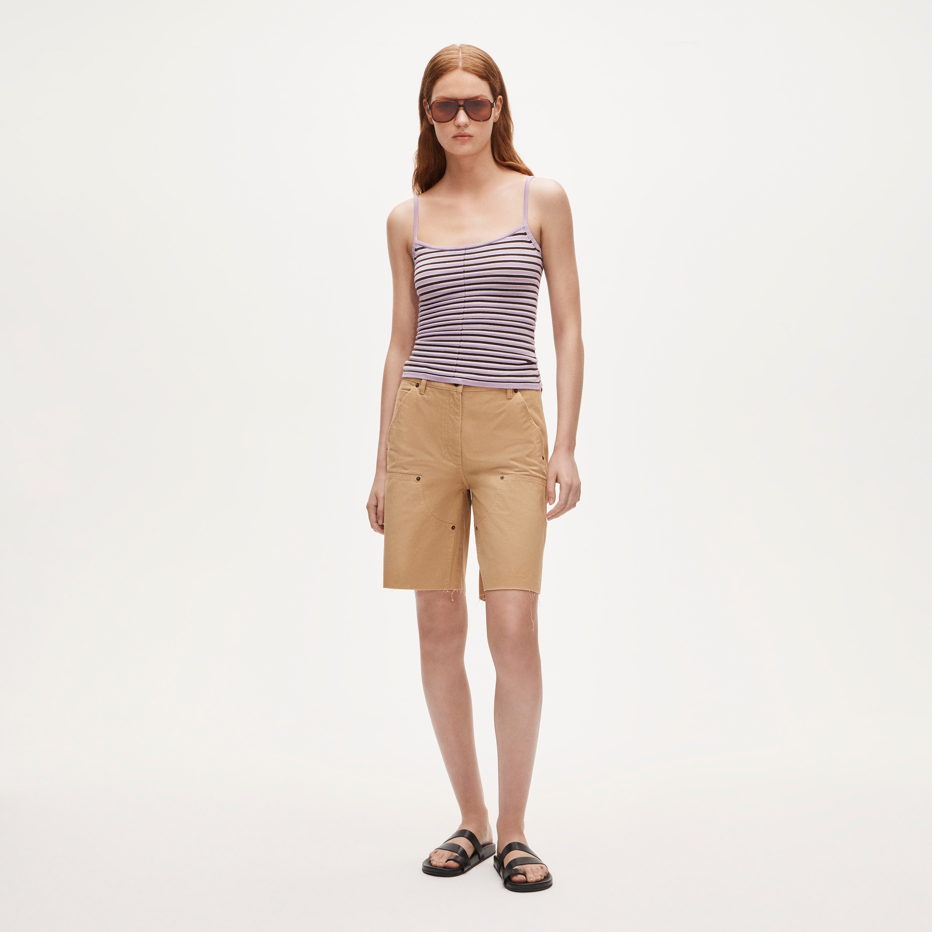 Sweater-tank in stripe