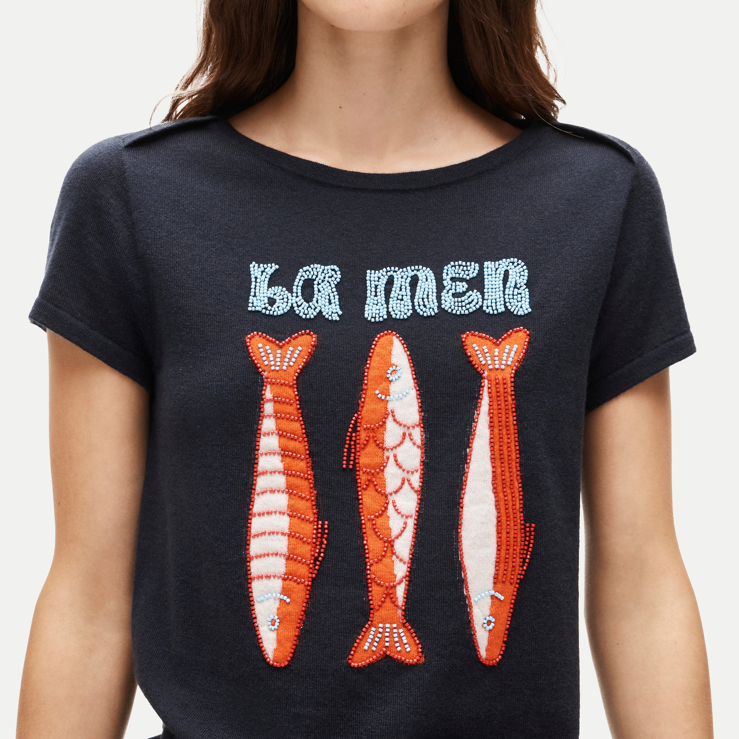 Featherweight Cashmere Beaded 