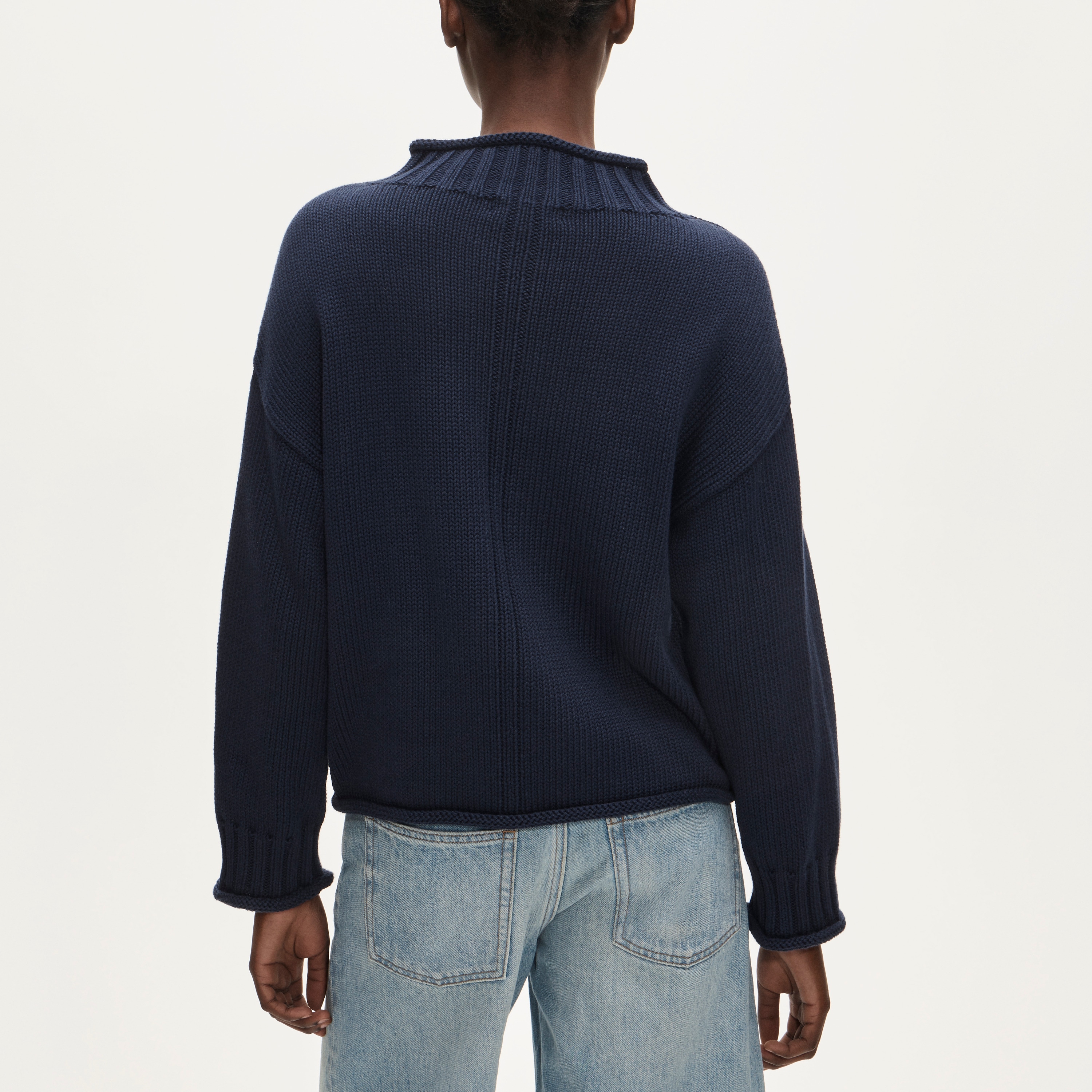 2025 Rollneck™ Sweater With Sardine Intarsia For Women | J.Crew