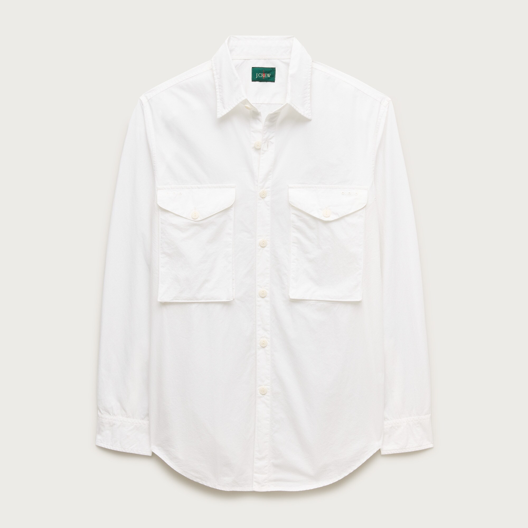 Fishing shirt in cotton sail cloth