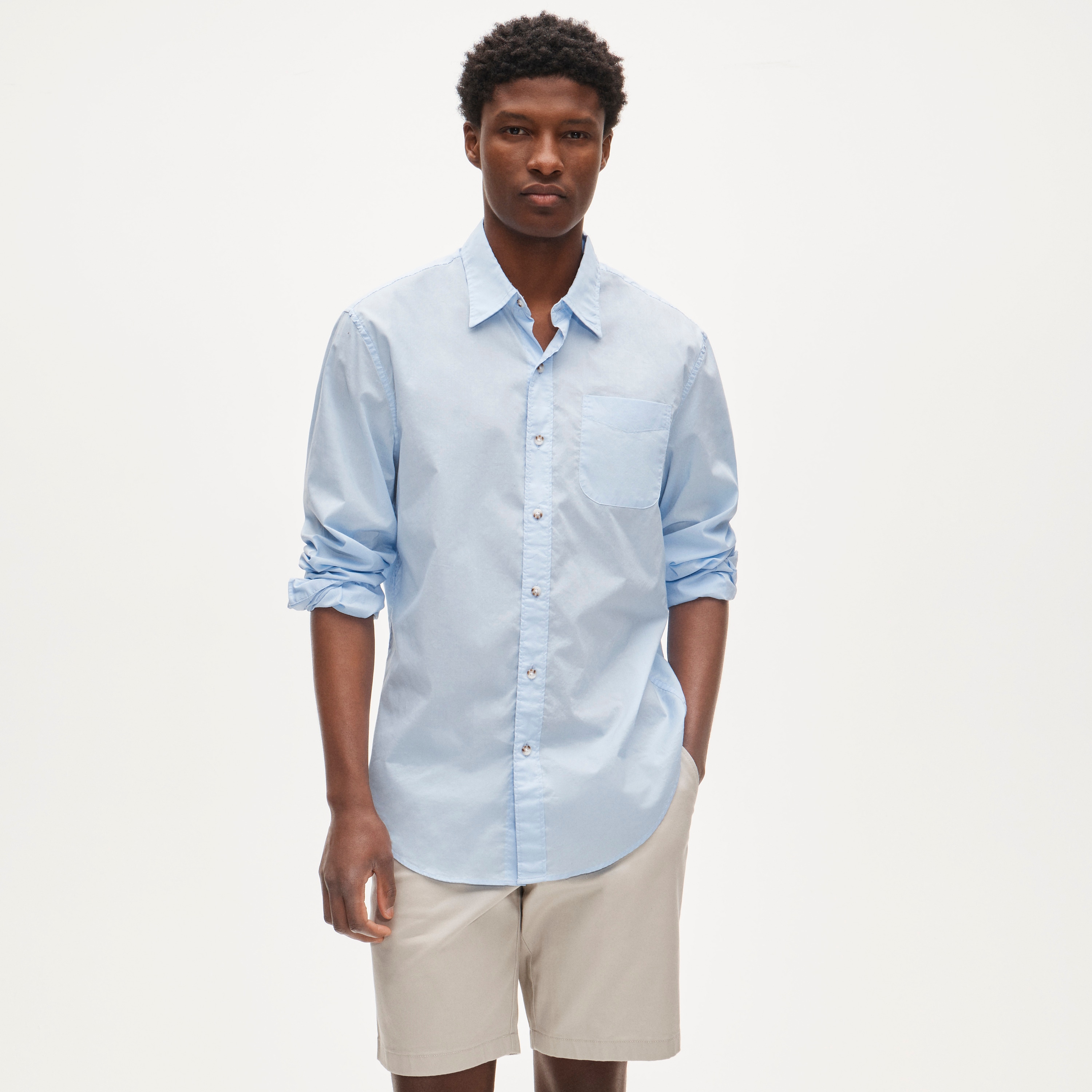 Seaport lightweight poplin shirt
