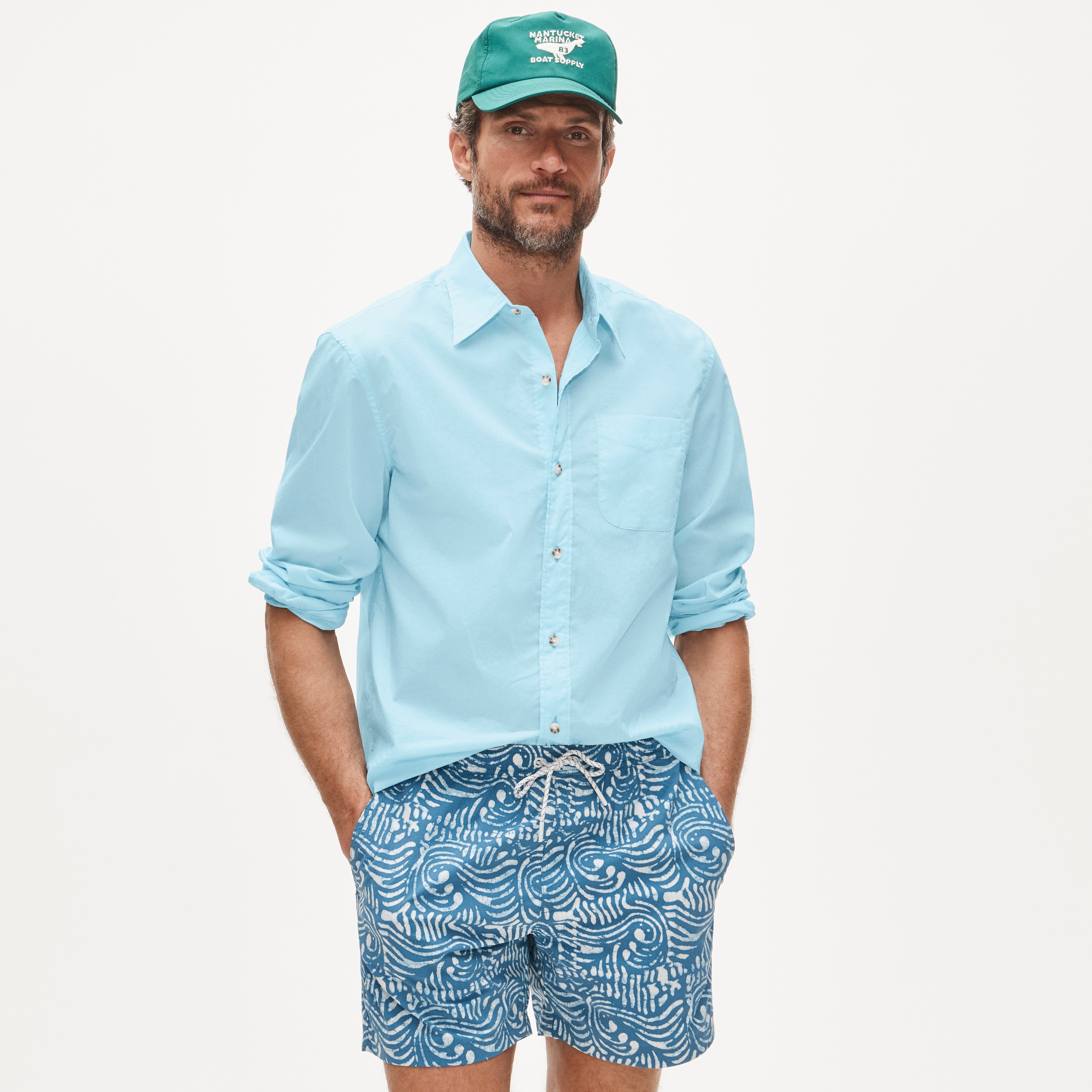 Seaport lightweight poplin shirt