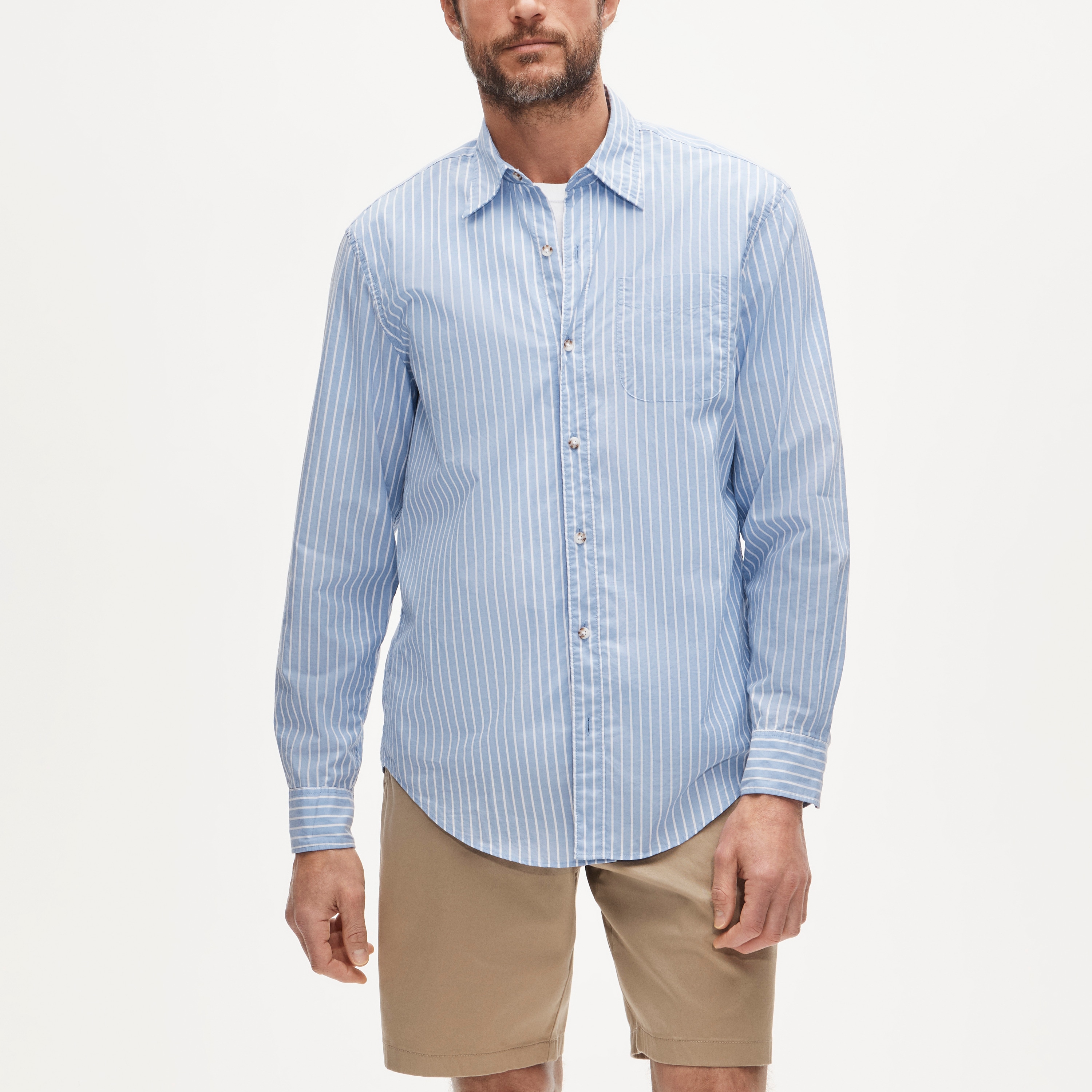Seaport lightweight poplin shirt