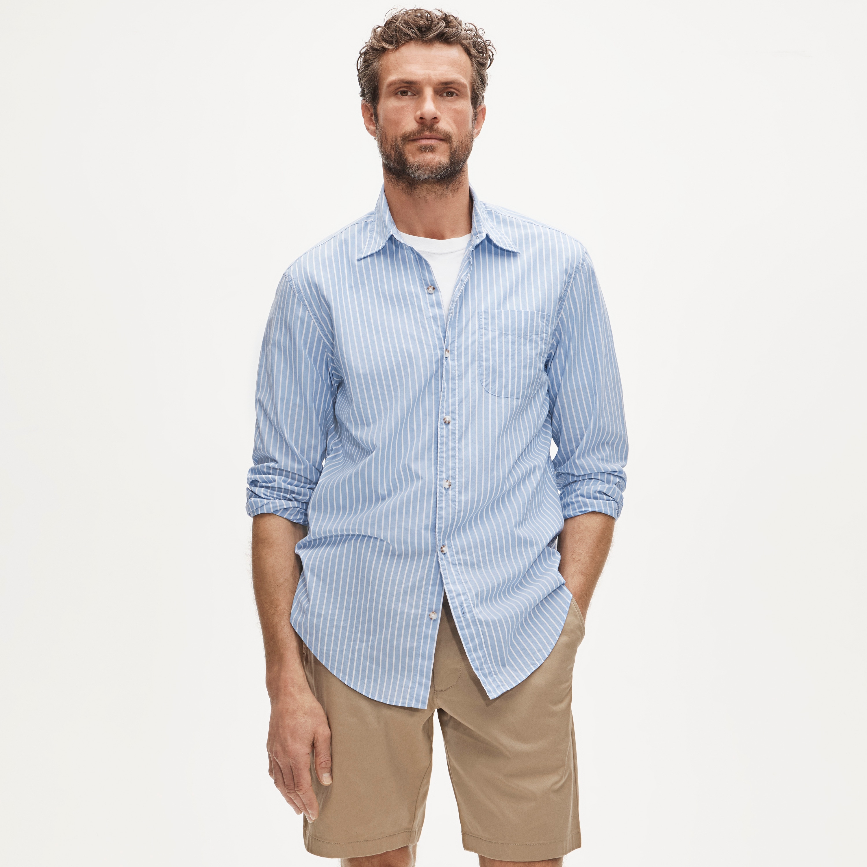 Seaport lightweight poplin shirt