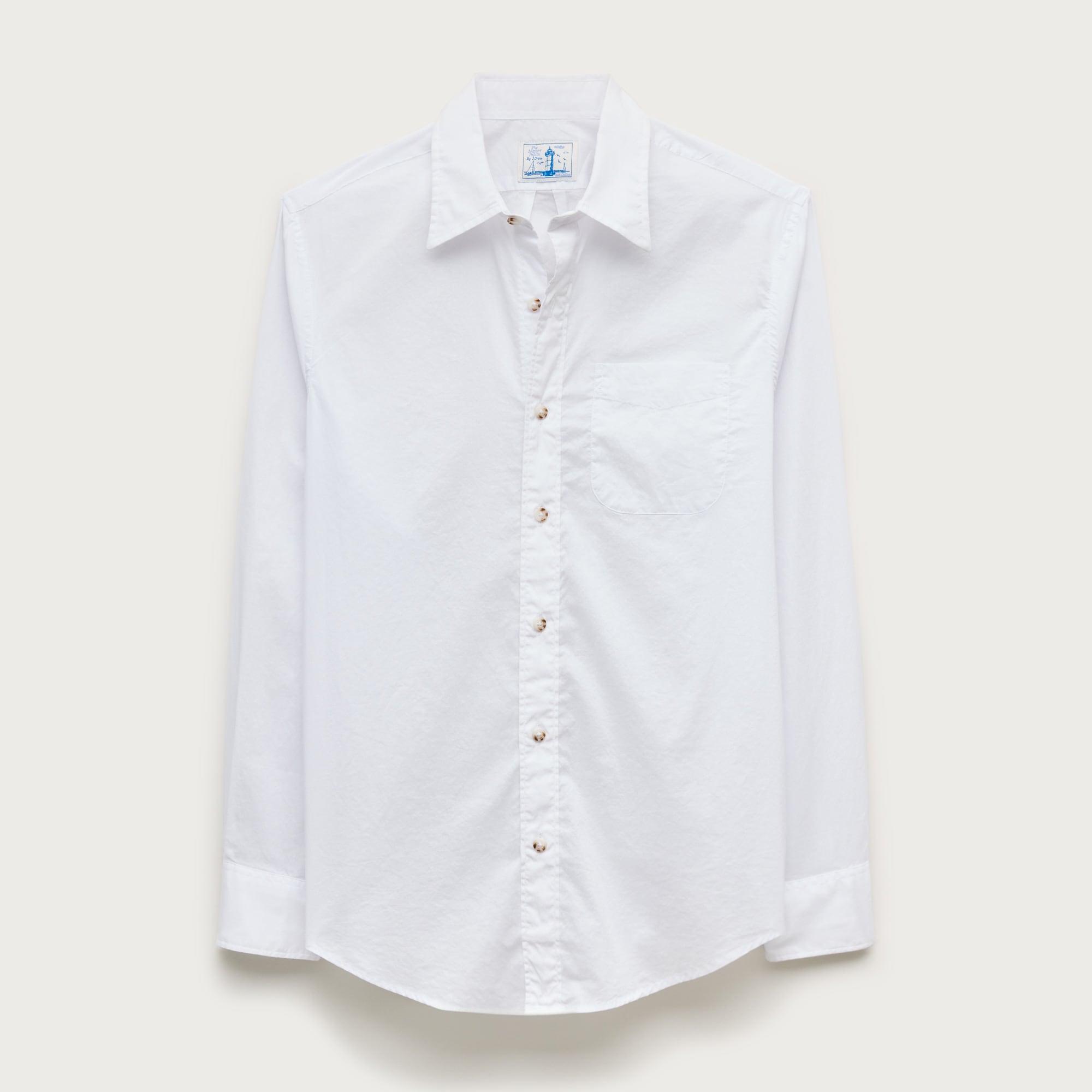 Seaport lightweight poplin shirt from J.Crew - $89