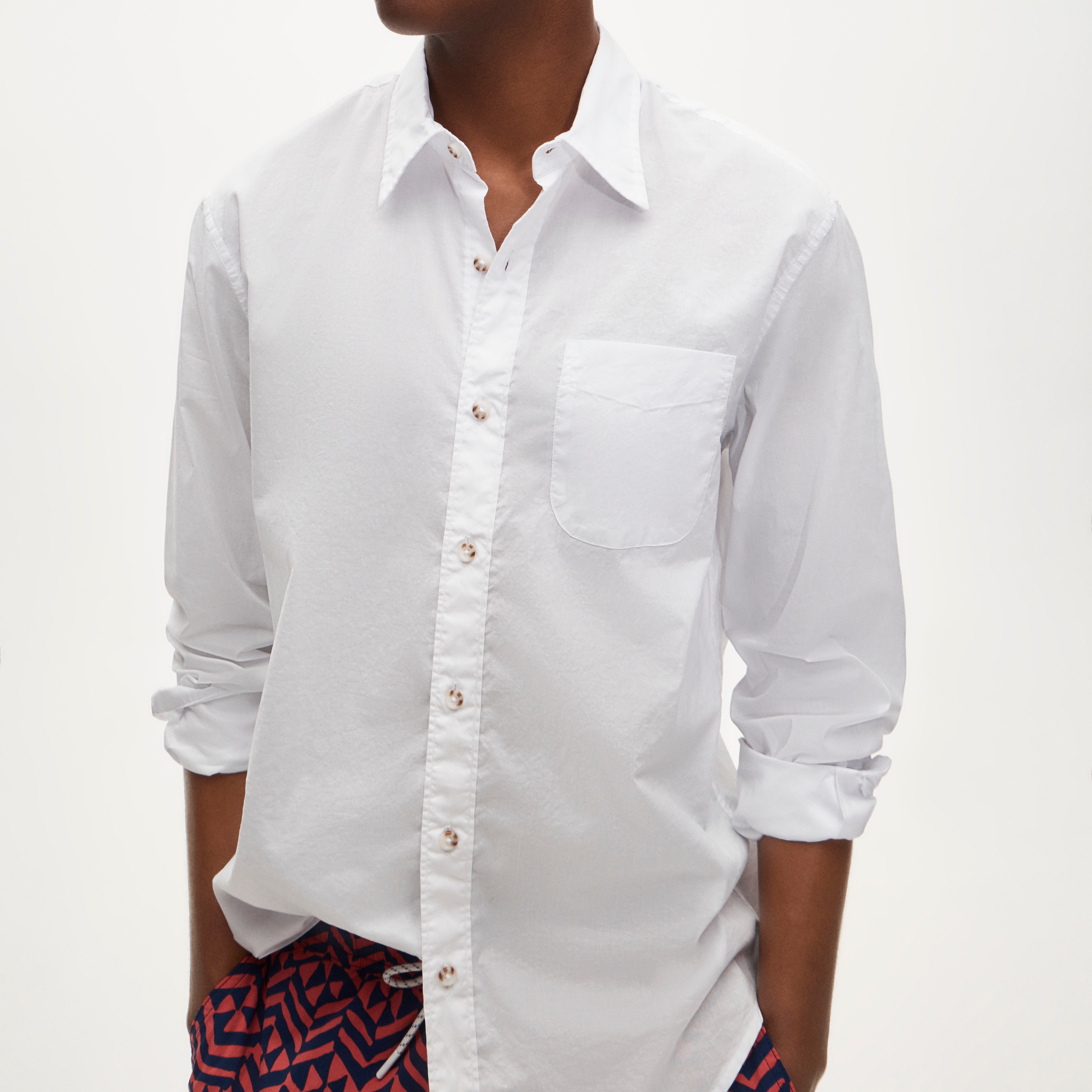 Seaport lightweight poplin shirt
