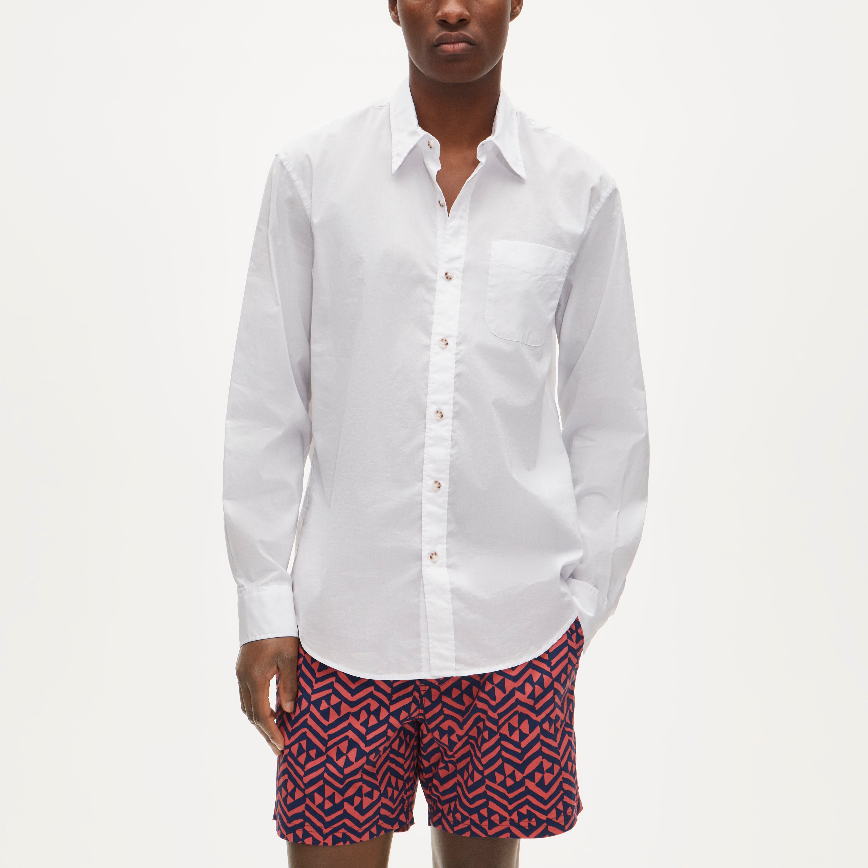 Seaport lightweight poplin shirt
