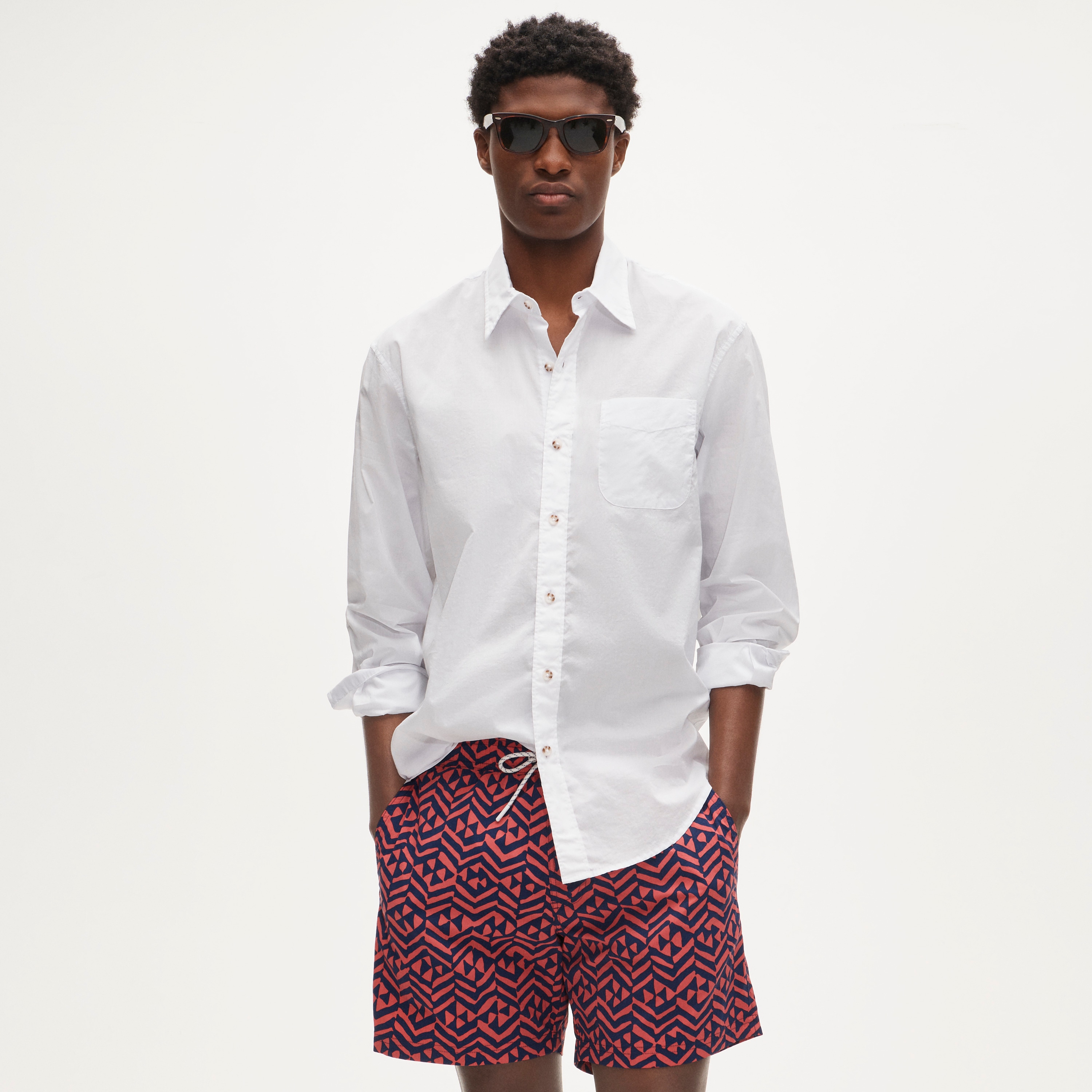Seaport lightweight poplin shirt