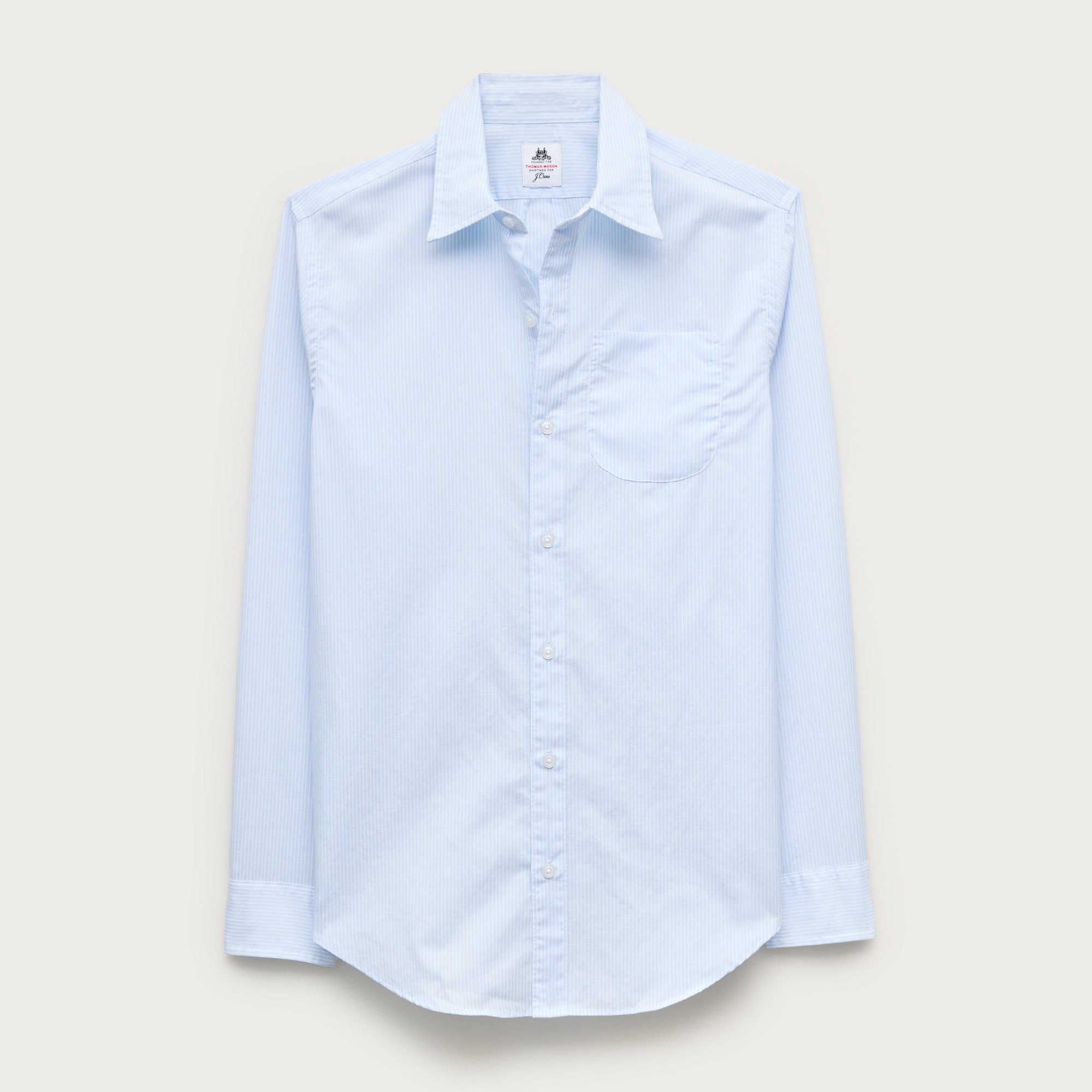 Thomas Mason® for J.Crew cotton-linen blend dress shirt