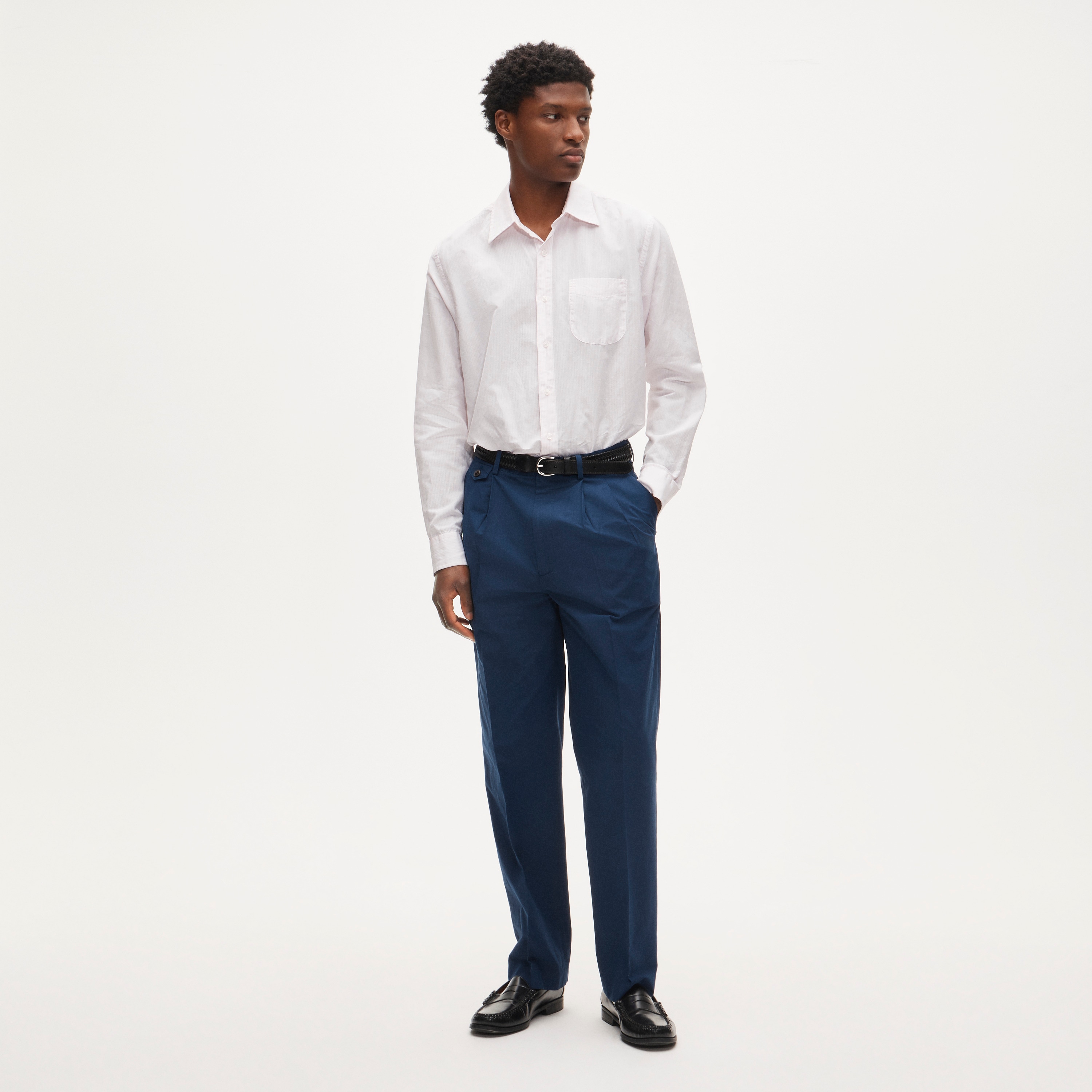 Thomas Mason® For J.Crew Cotton-linen Blend Dress Shirt For Men