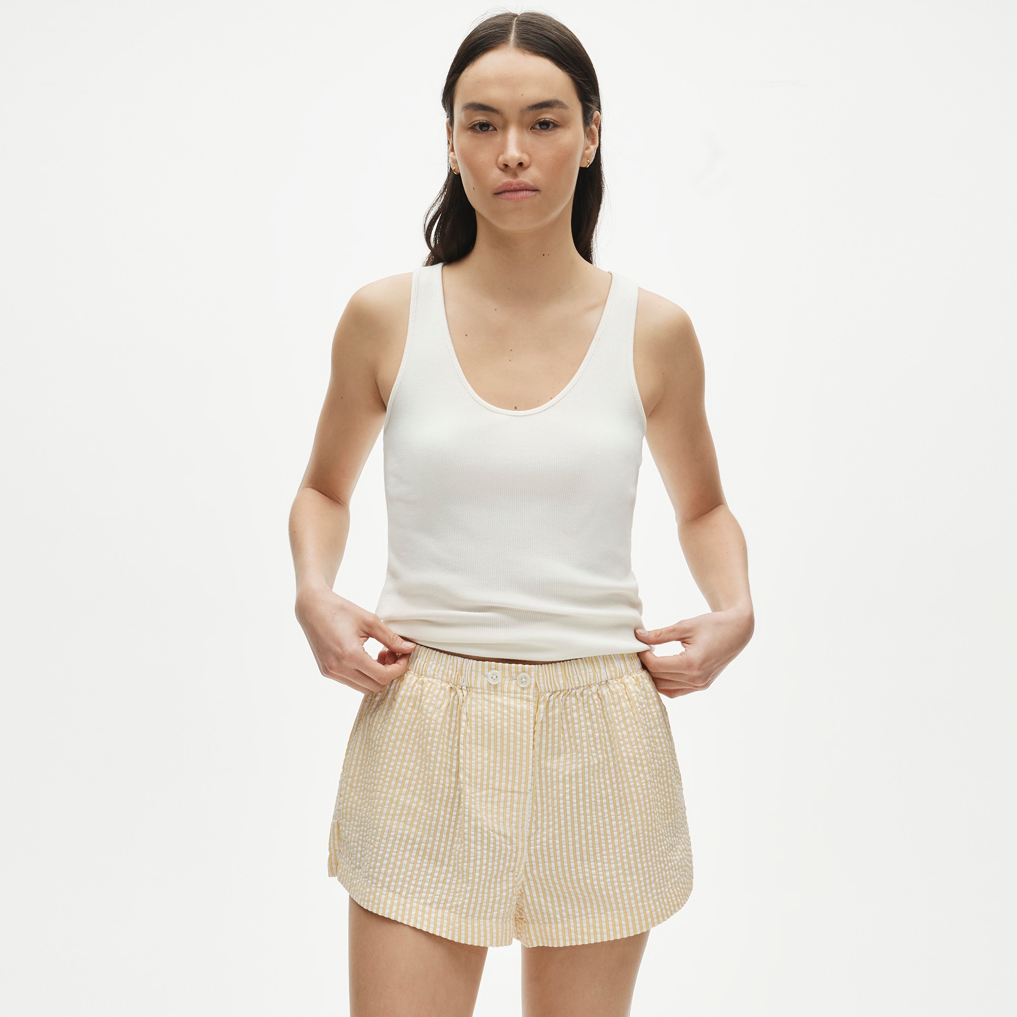 Boxer short in seersucker - image 2
