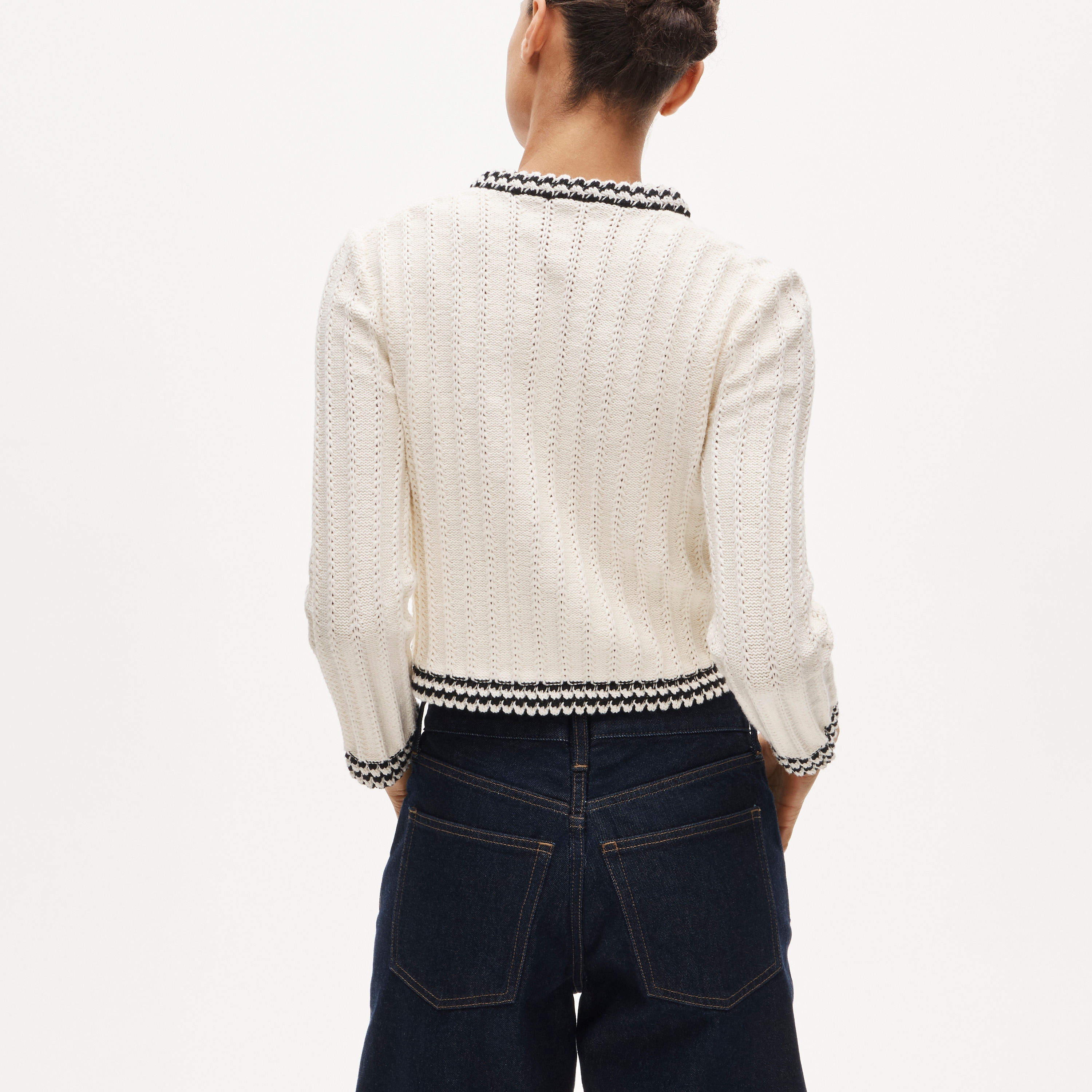 Crochet lady jacket cardigan