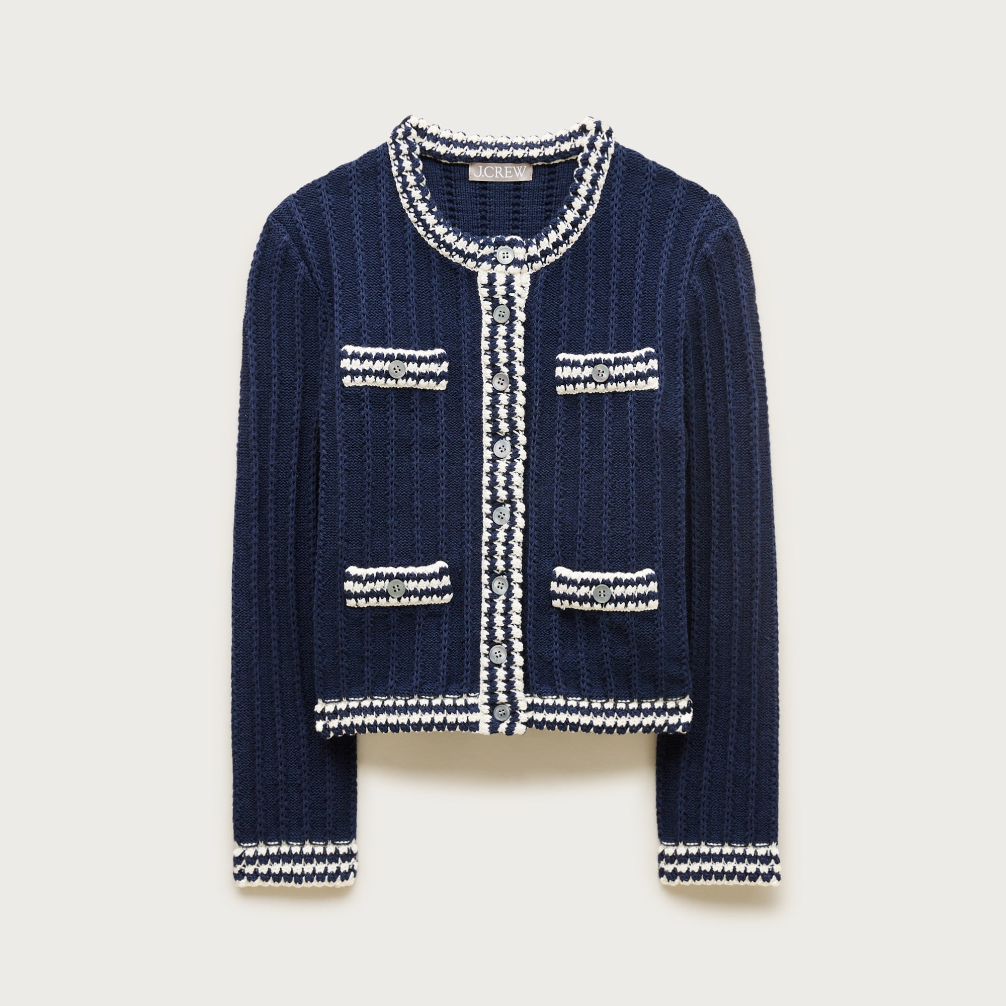 Crochet Lady Jacket Cardigan For Women | J.Crew