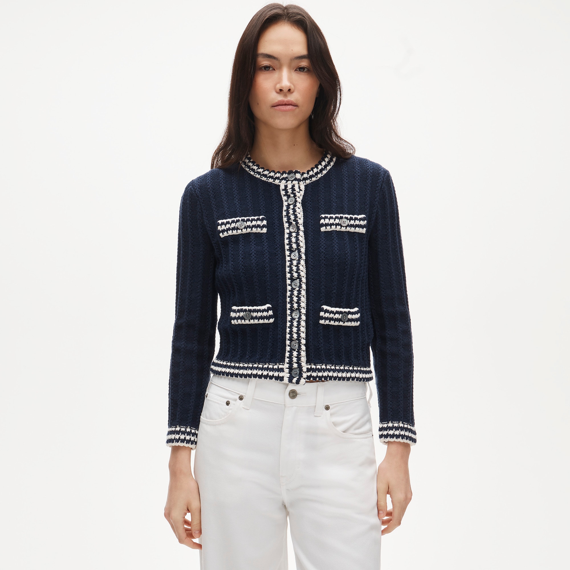 Crochet lady jacket cardigan - image 3